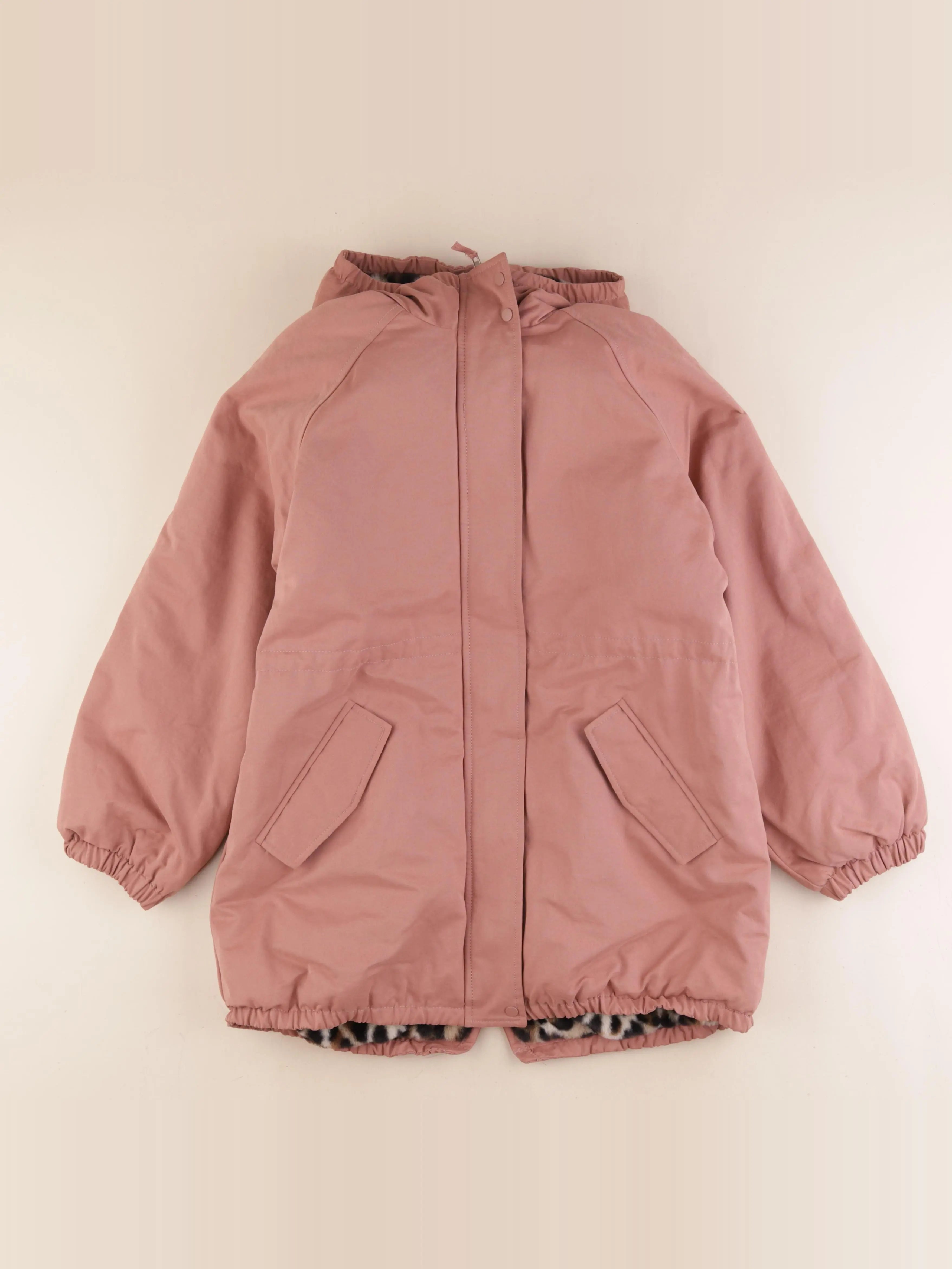 Vertbaudet - parka rose - 14 ans
