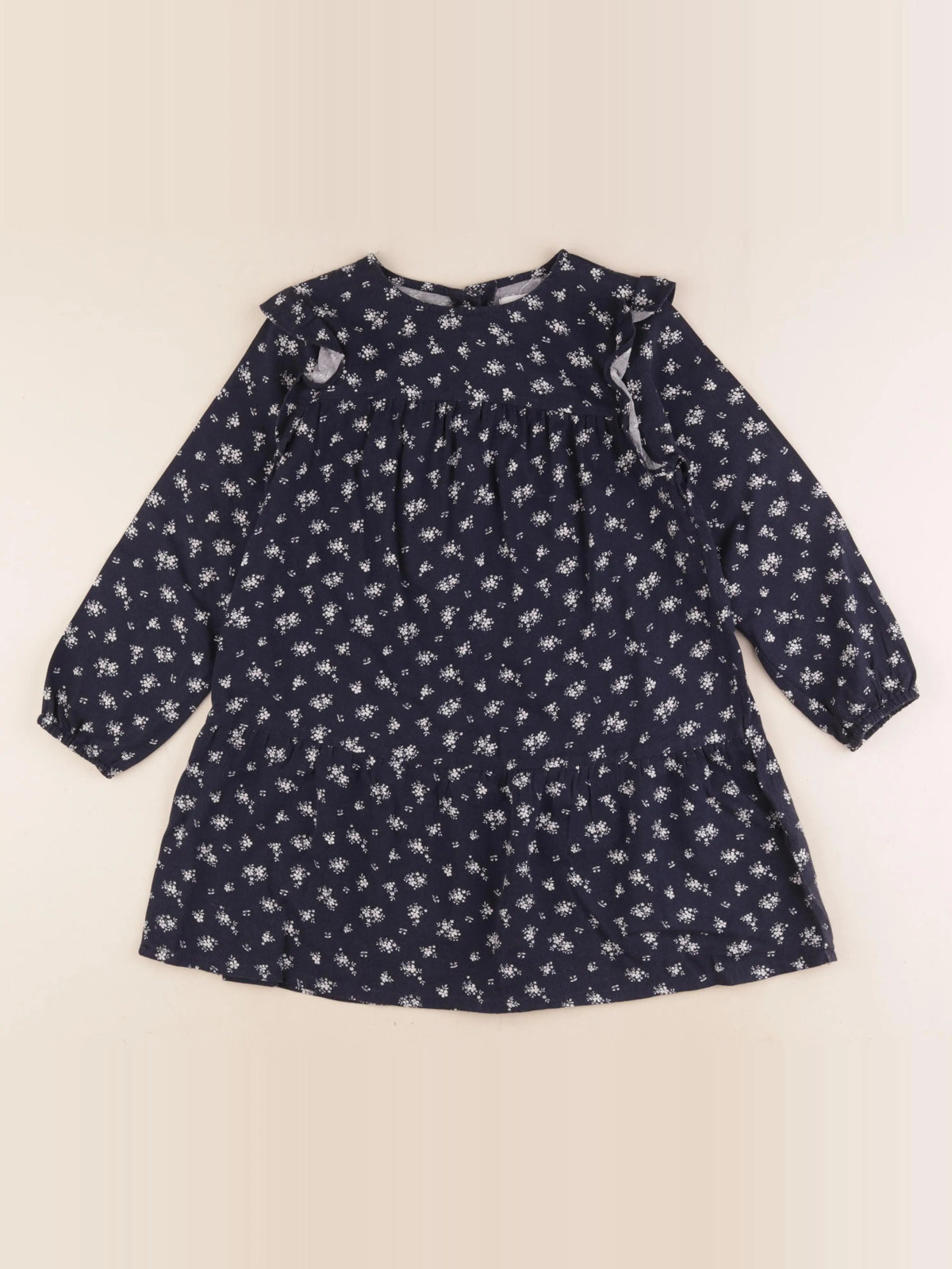 Vertbaudet - robe bleu - 7 ans