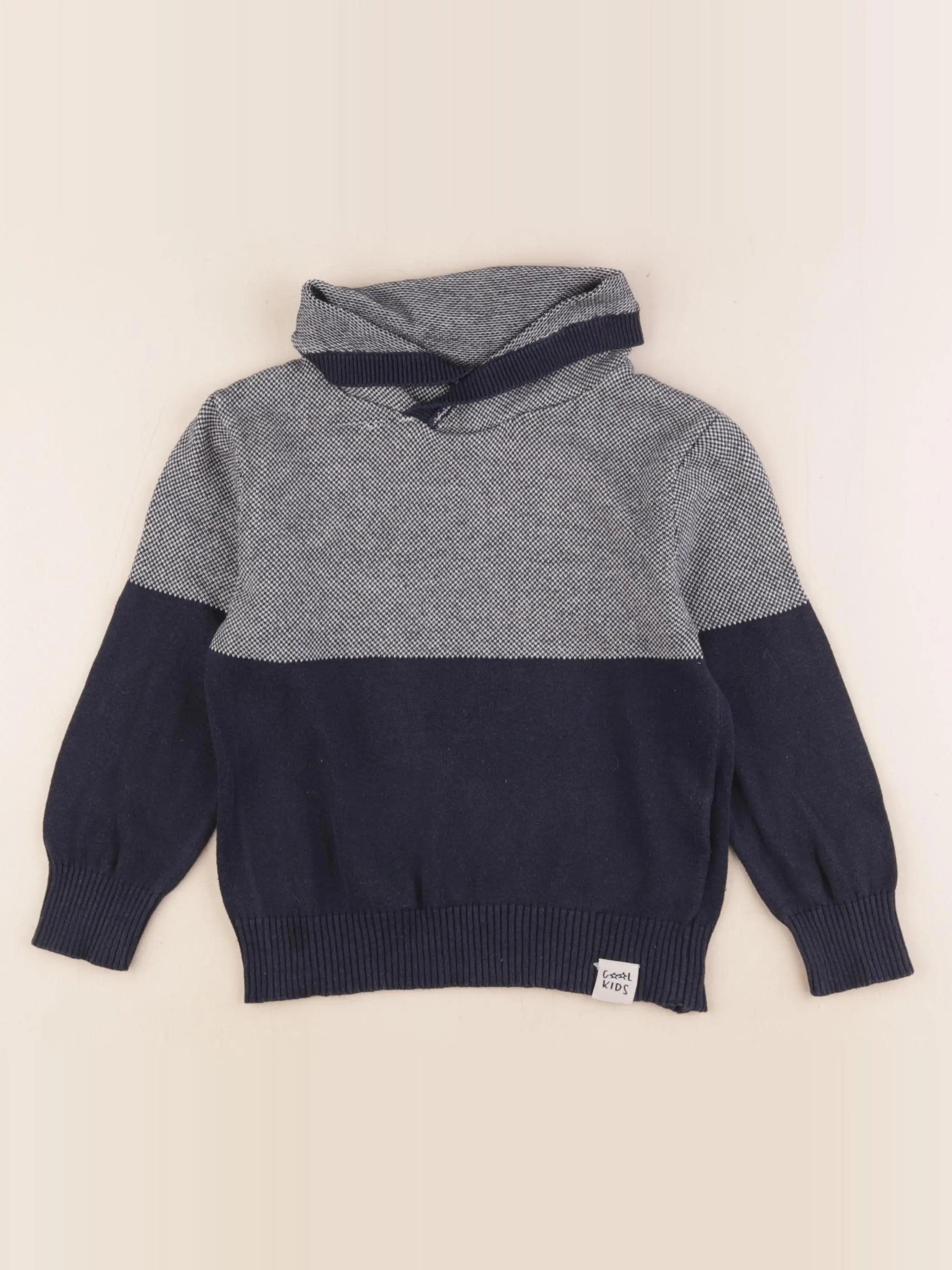 Vertbaudet - pull bleu - 5 ans