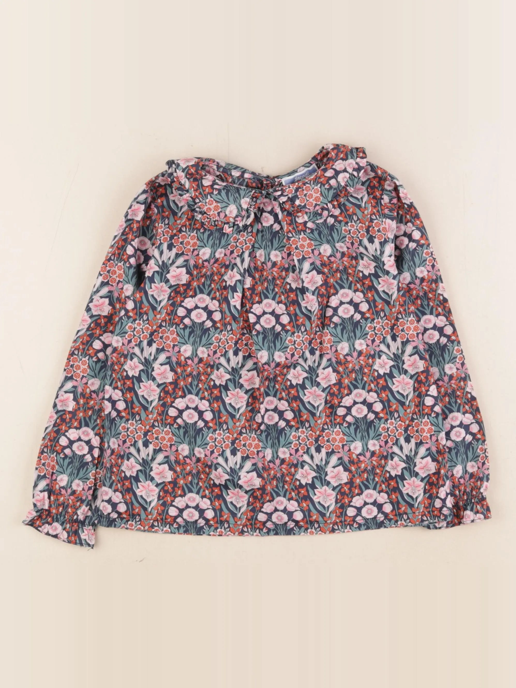 Jacadi - blouse liberty multicolore - 4 ans