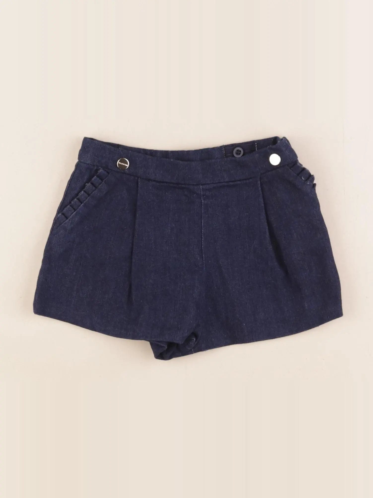 Jacadi - short bleu - 12 mois