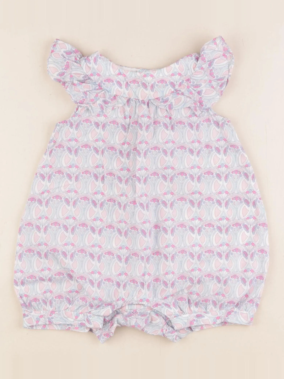 Jacadi - combinaison liberty multicolore - 18 mois