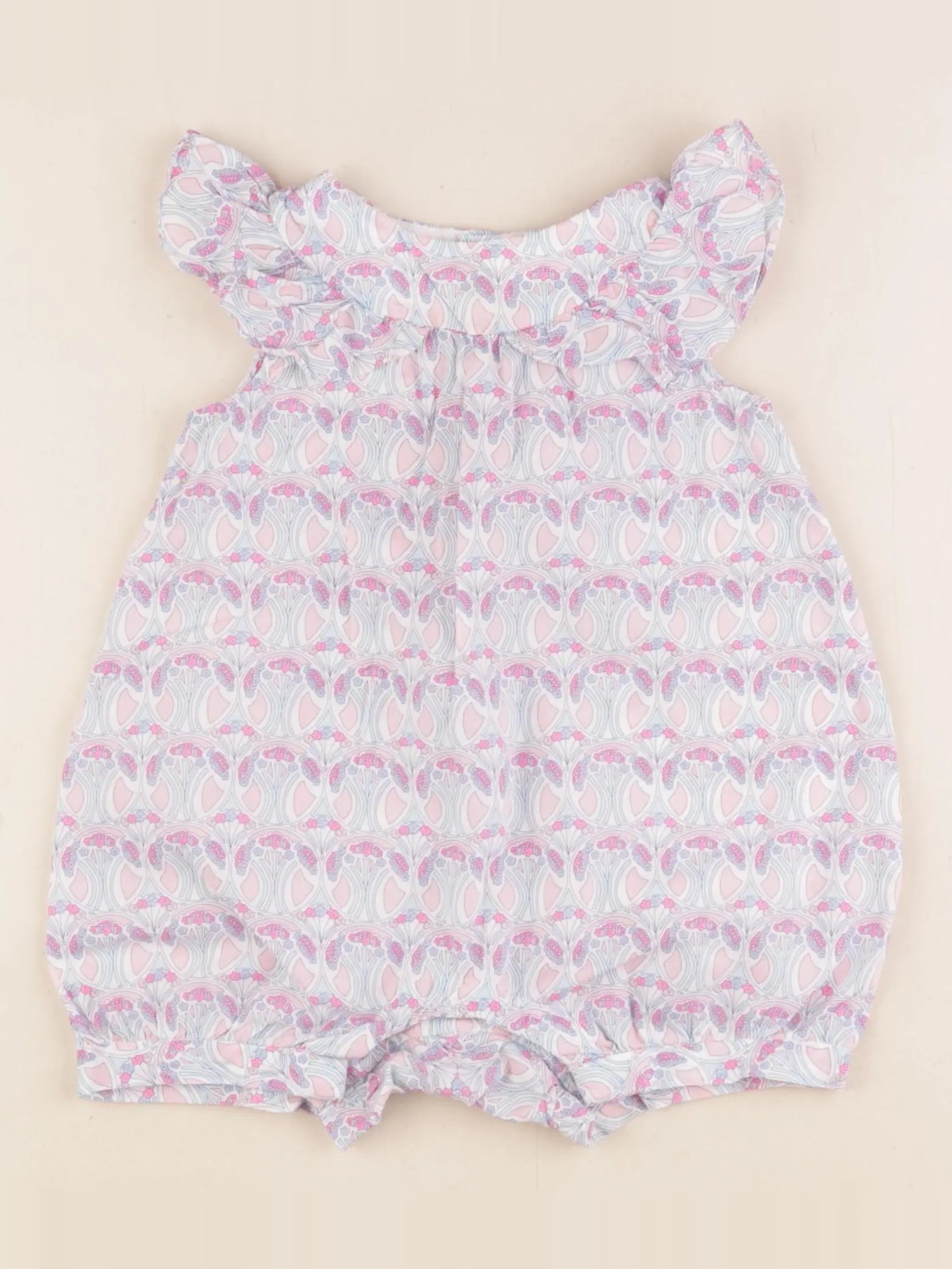 Jacadi - combinaison liberty multicolore - 18 mois