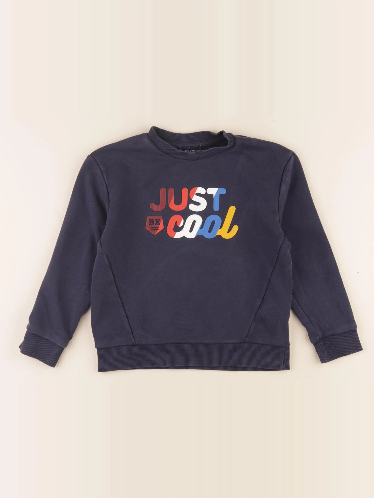 Okaidi - sweat bleu - 6 ans
