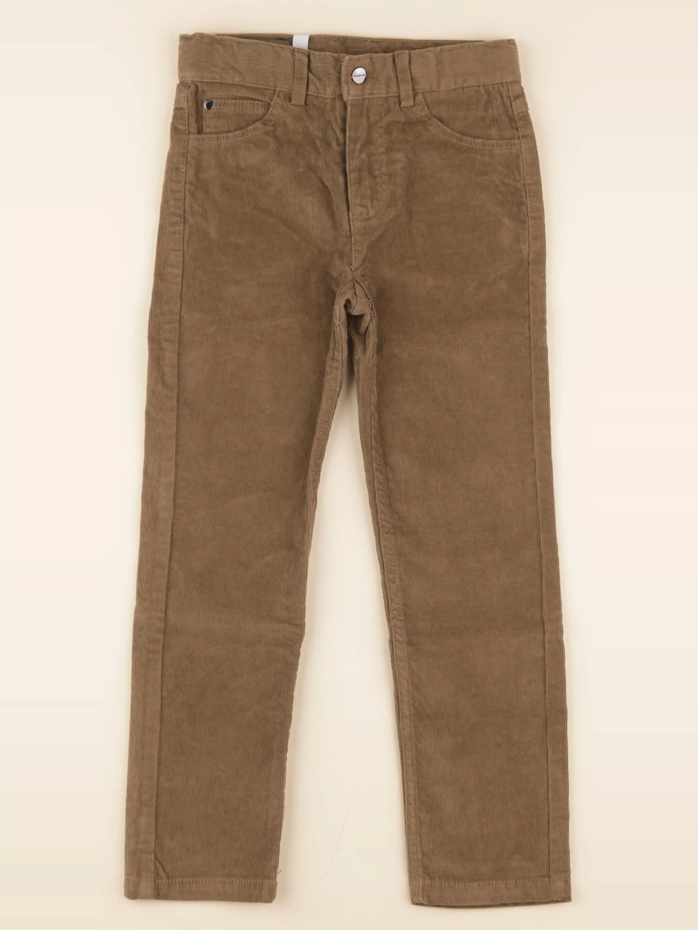Jacadi - pantalon marron (état neuf) - 6 ans