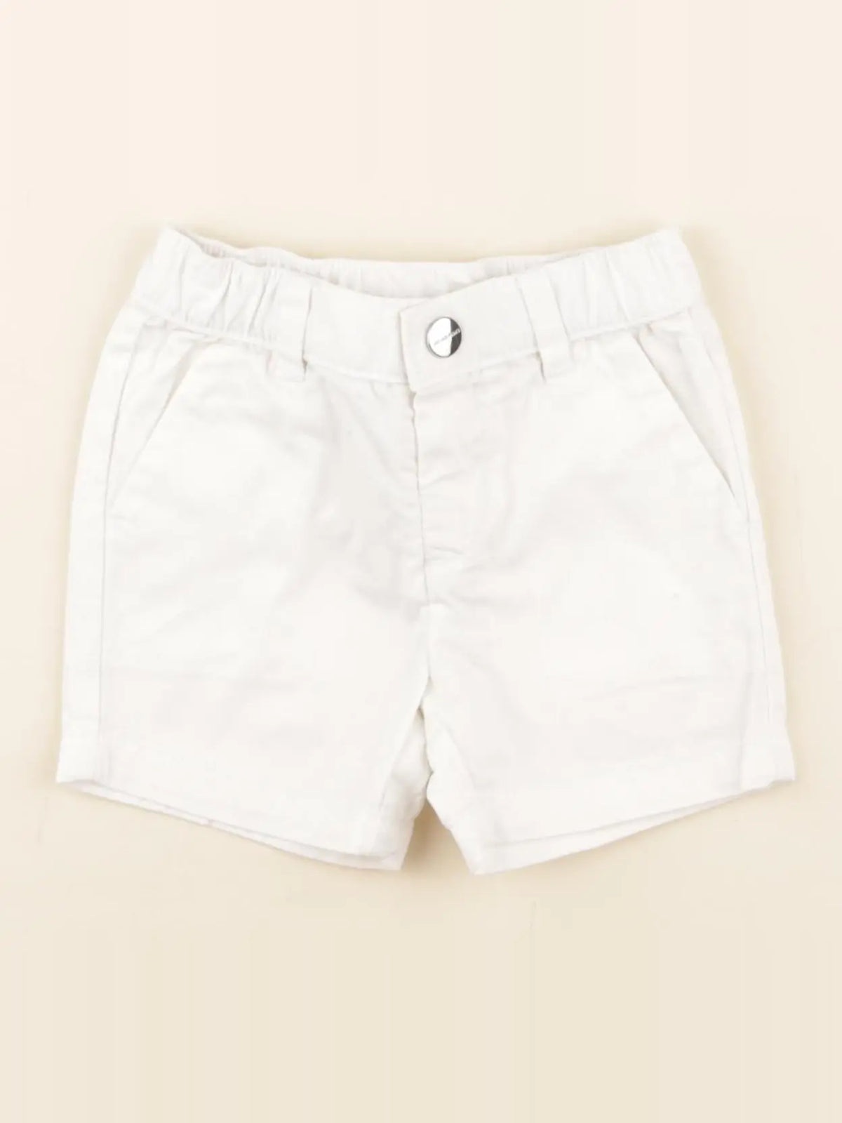 Jacadi - short blanc - 6 mois