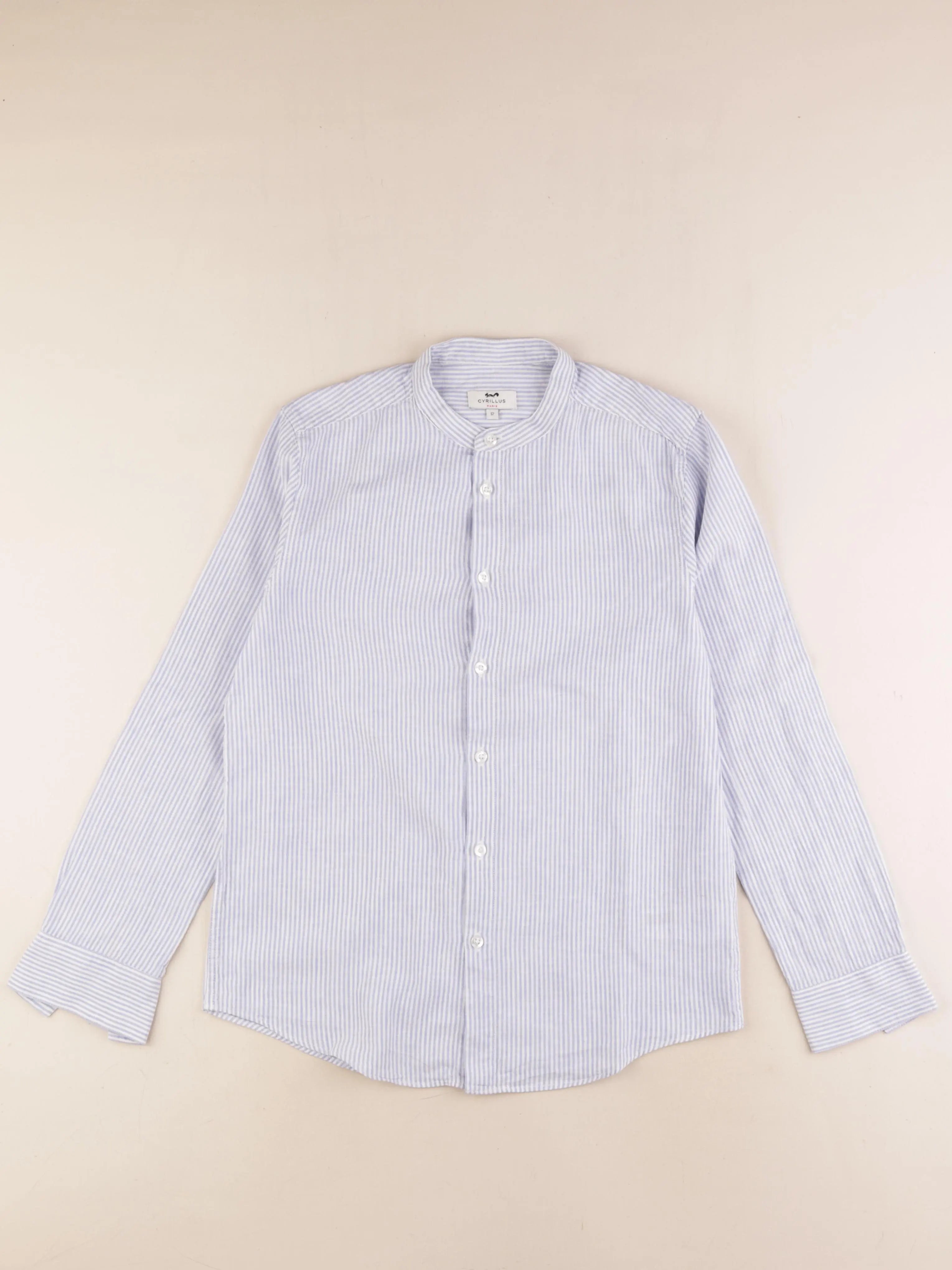 Cyrillus - chemise bleu - 12 ans