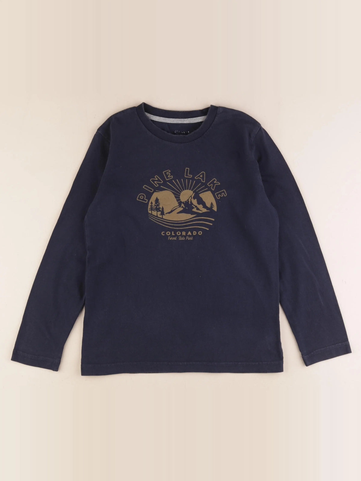 Cyrillus - tee-shirt bleu - 10 ans