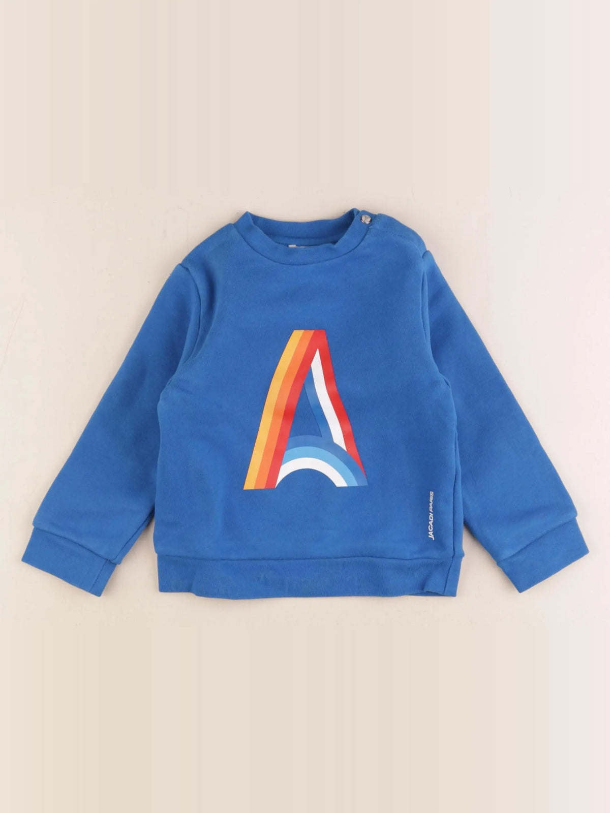 Jacadi - sweat bleu - 24 mois