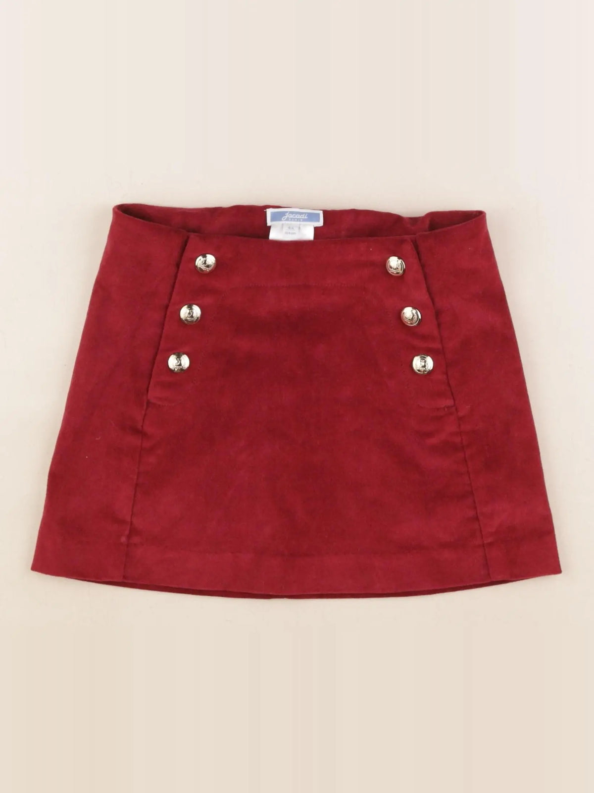 Jacadi - short rouge - 4 ans