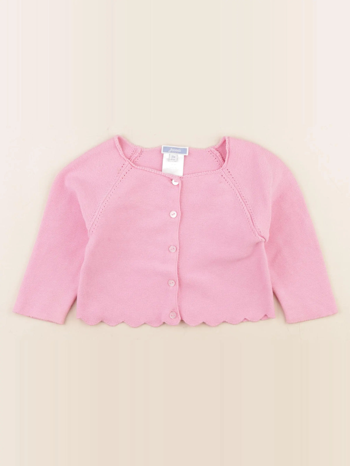 Jacadi - gilet rose - 18 mois