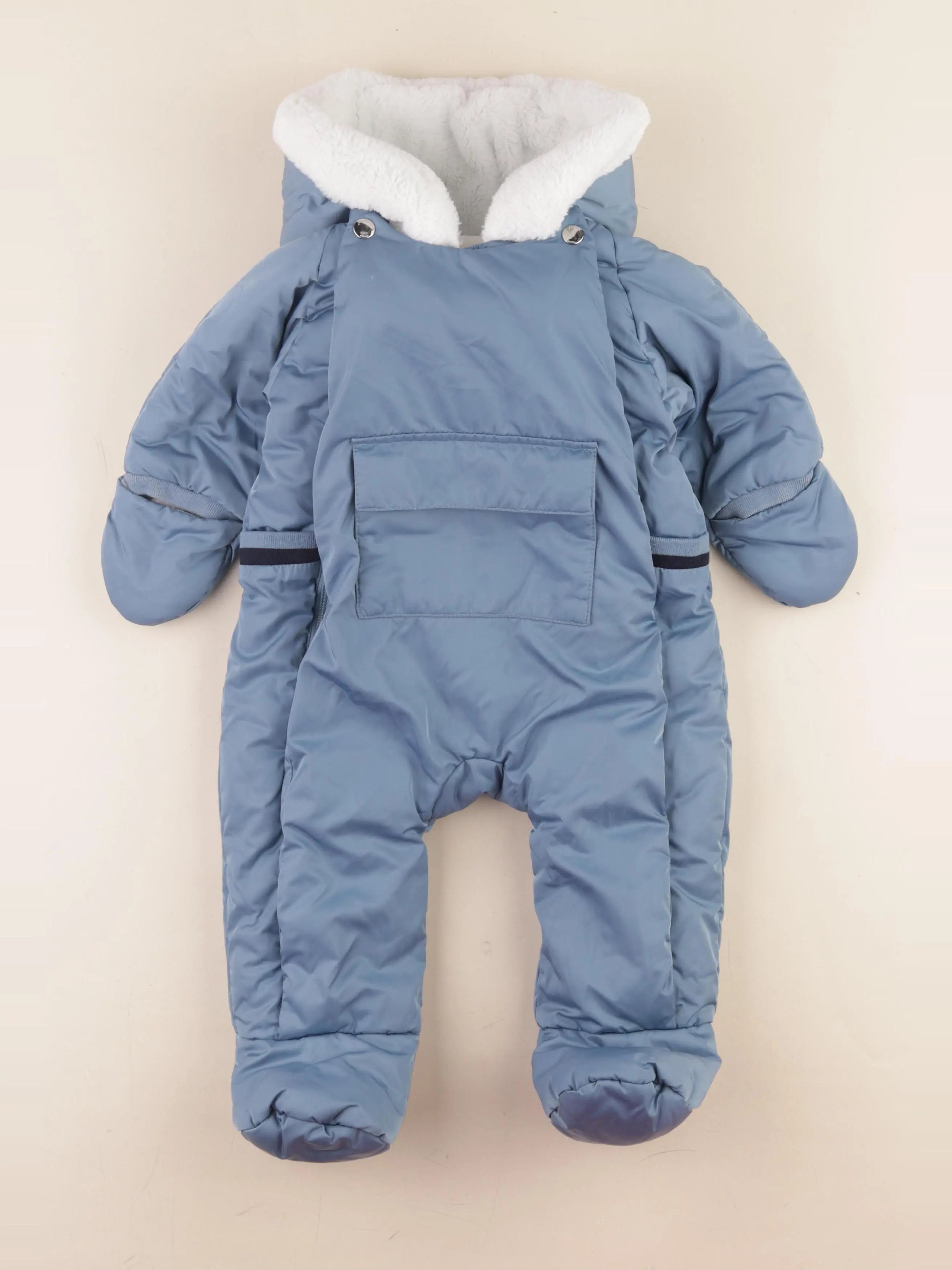 Jacadi - combi-pilote bleu - 12 mois