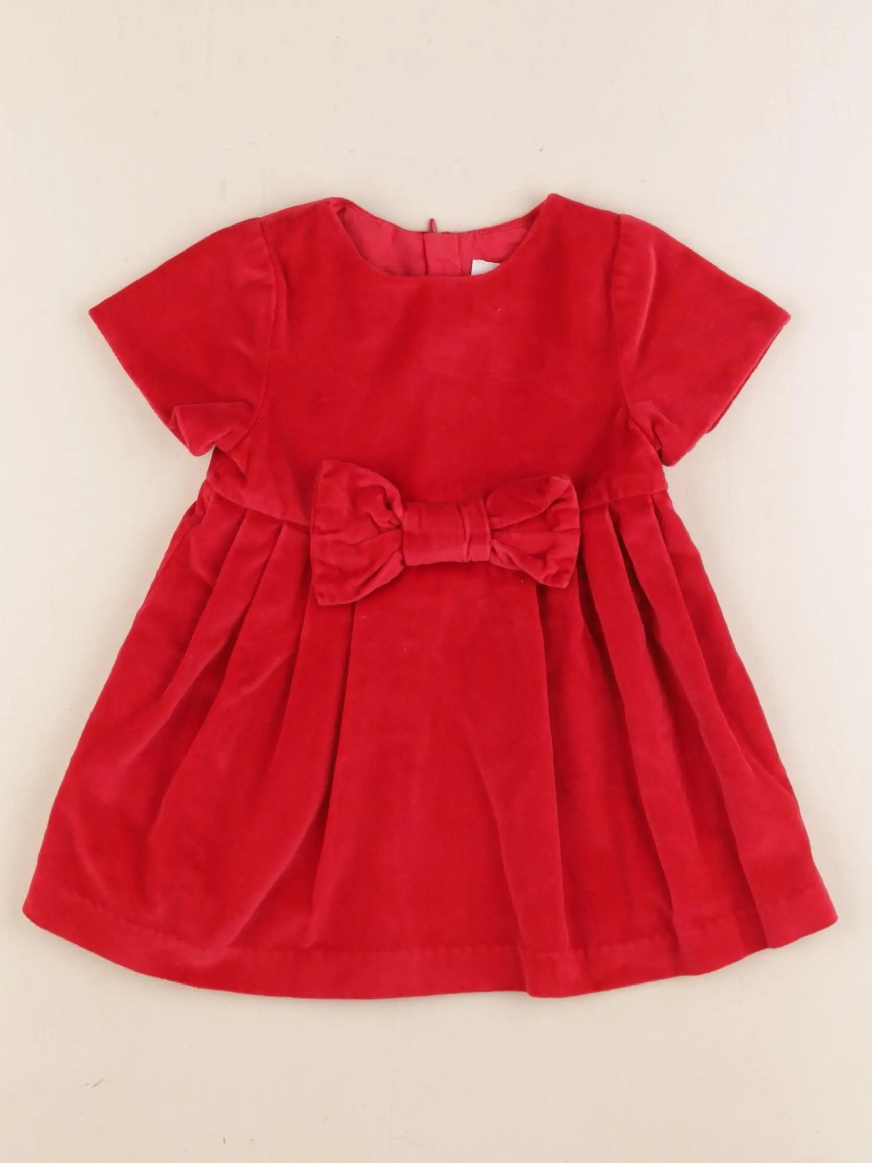 Jacadi - robe rouge - 12 mois