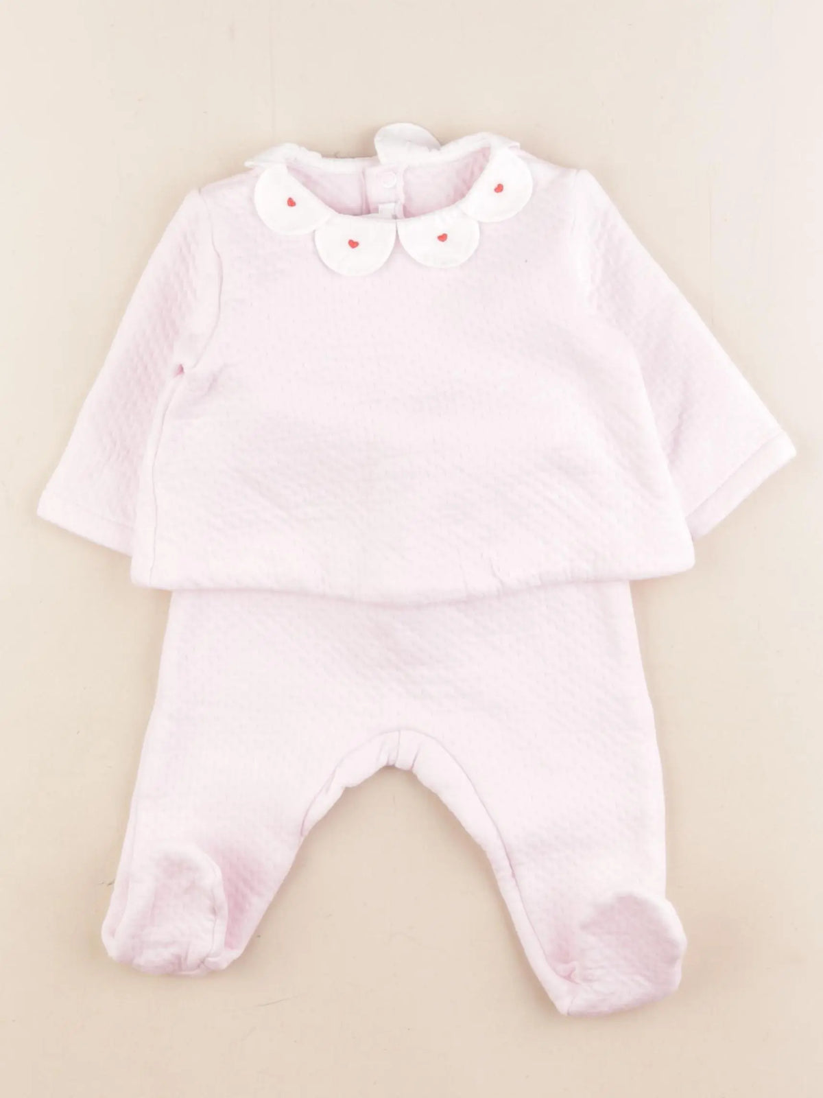 Jacadi - ensemble rose - 6 mois