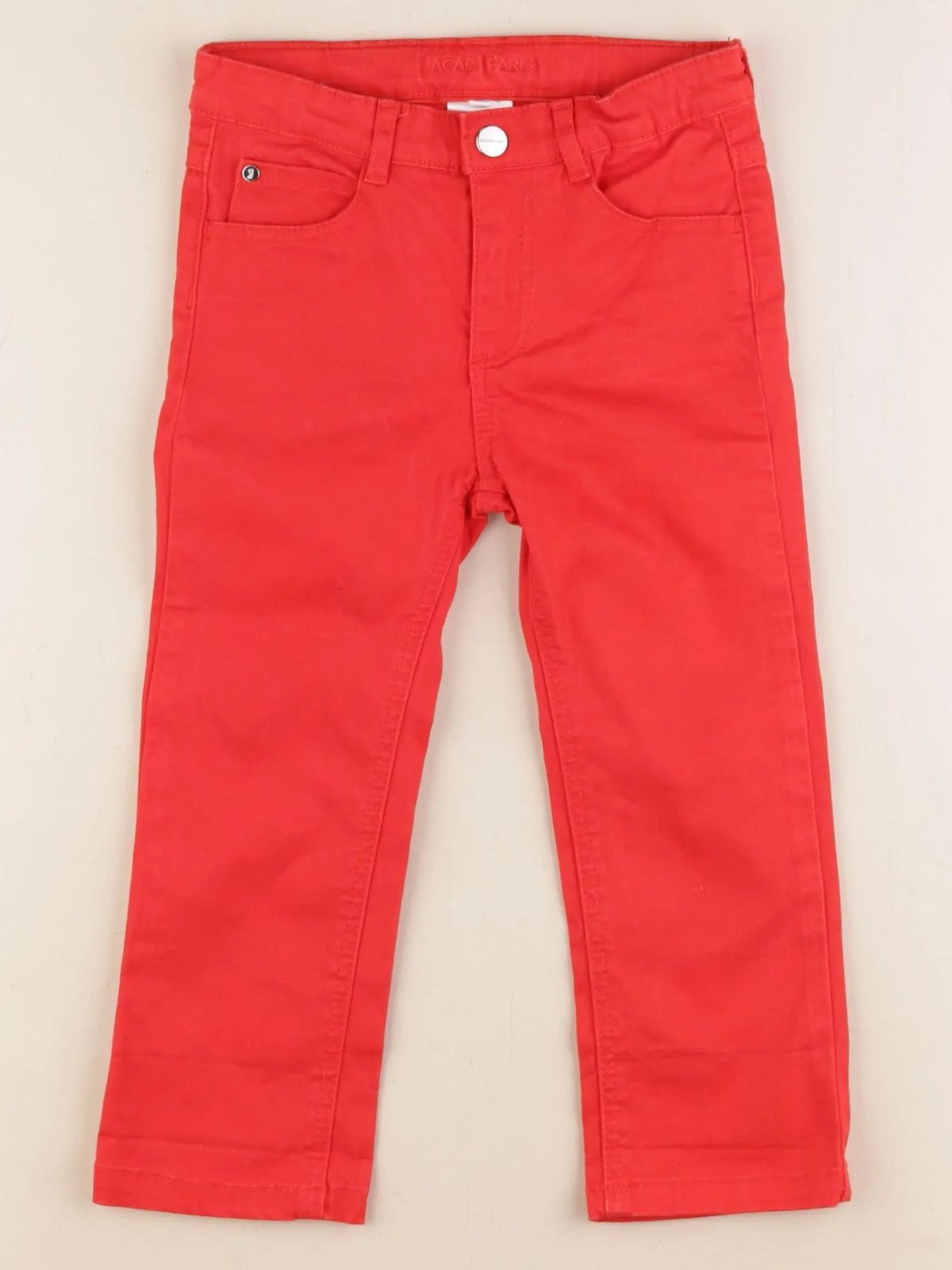 Jacadi - pantalon rouge - 36 mois