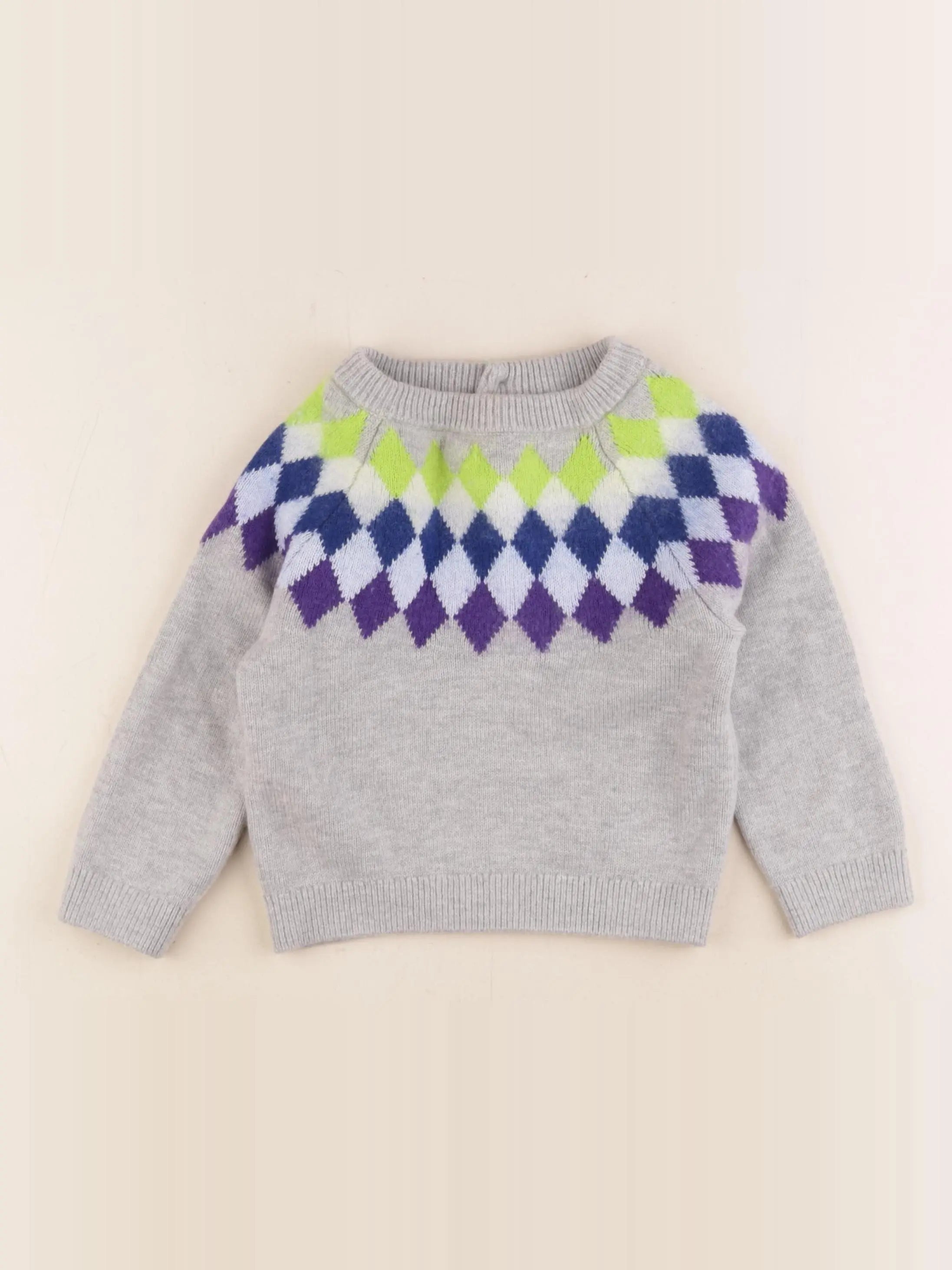 Jacadi - pull gris - 36 mois