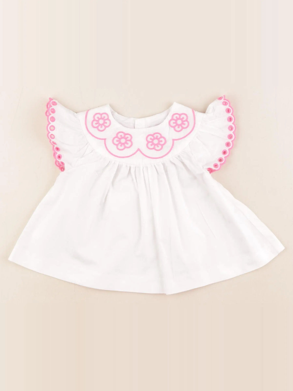 Jacadi - blouse blanc - 12 mois
