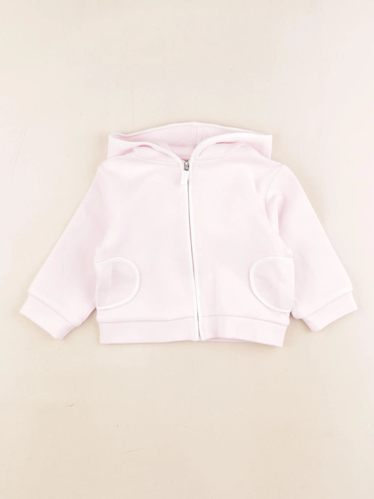 Jacadi - sweat rose - 12 mois