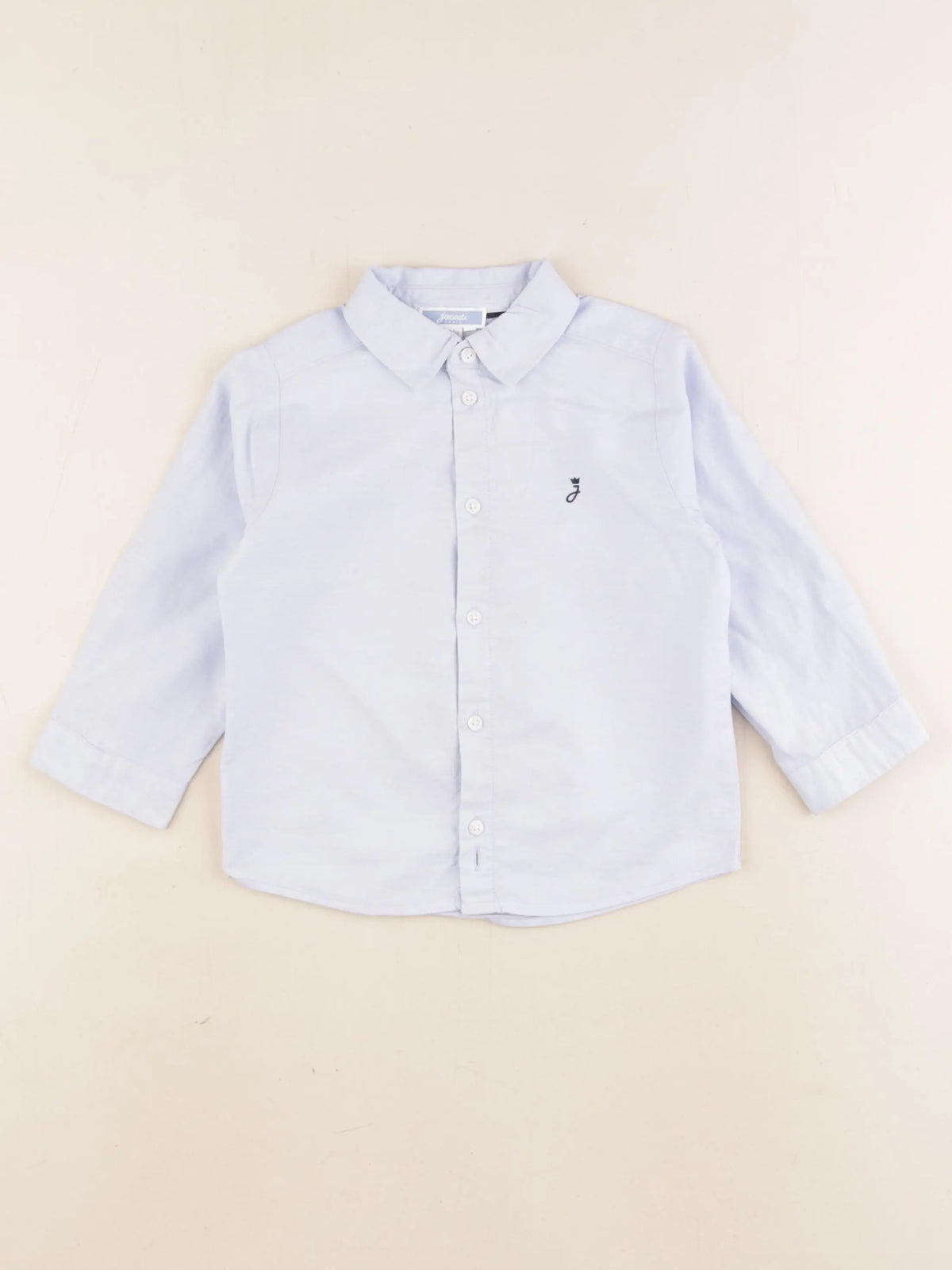 Jacadi - chemise bleu - 24 mois