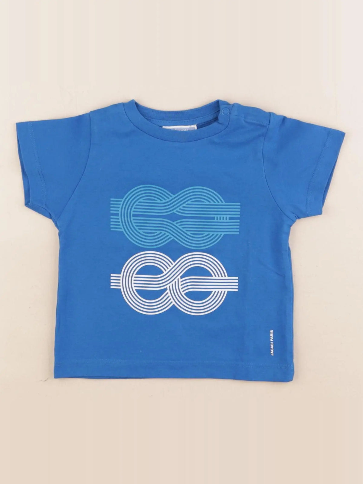 Jacadi - tee-shirt bleu - 18 mois