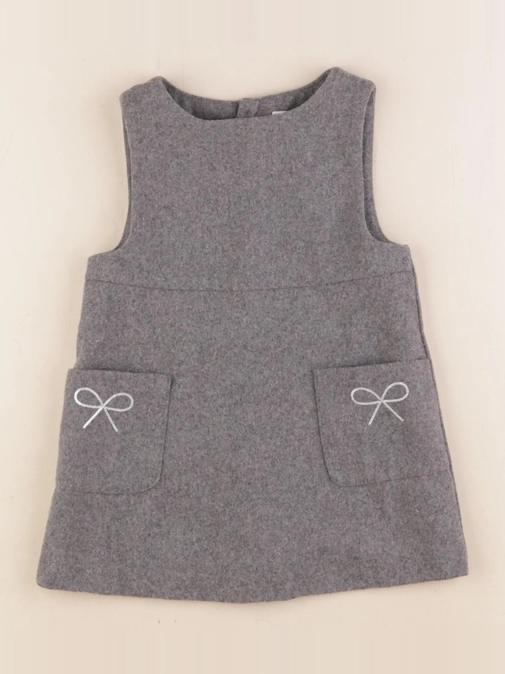 Jacadi - robe gris - 24 mois