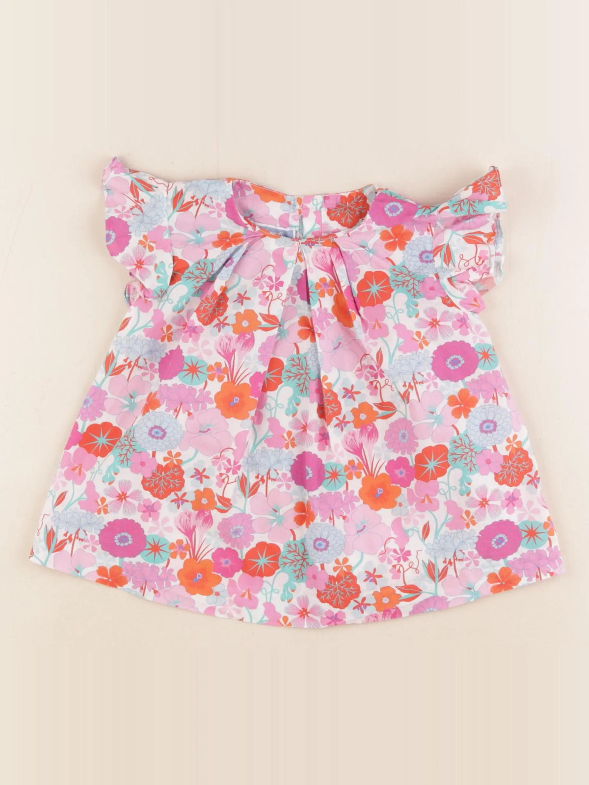 Jacadi - blouse liberty multicolore - 36 mois