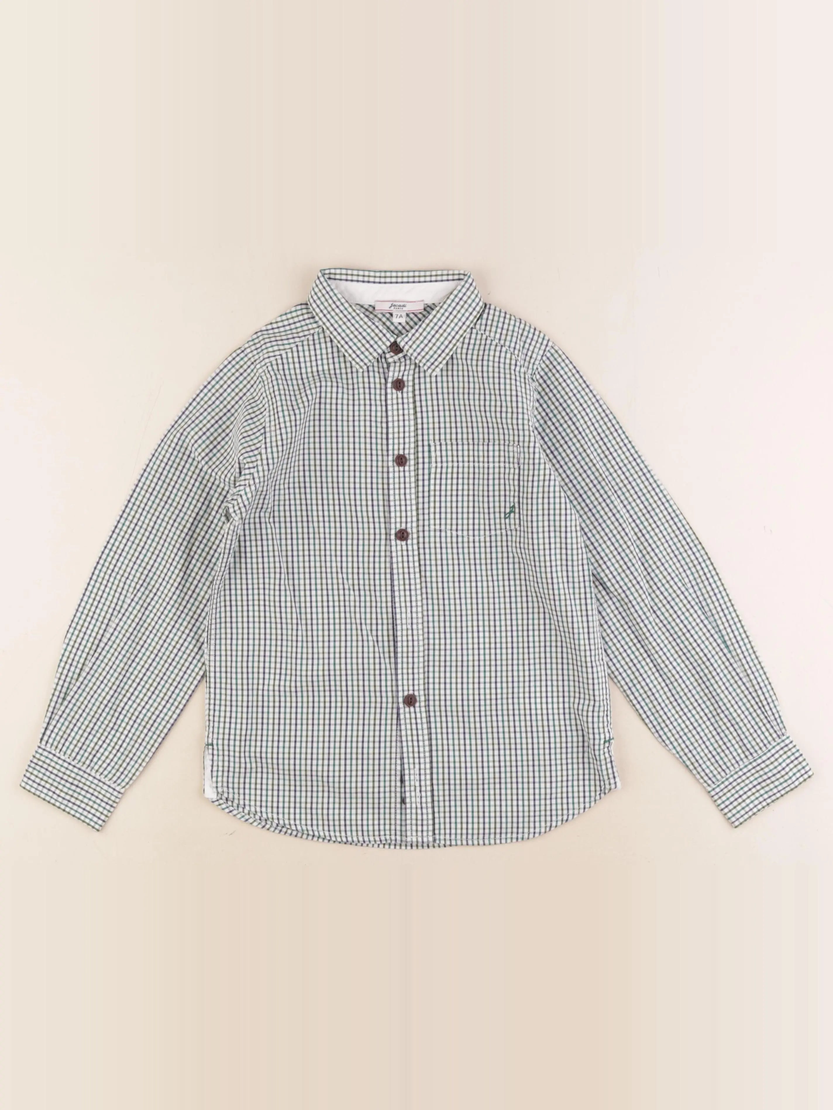 Jacadi - chemise vert - 7 ans