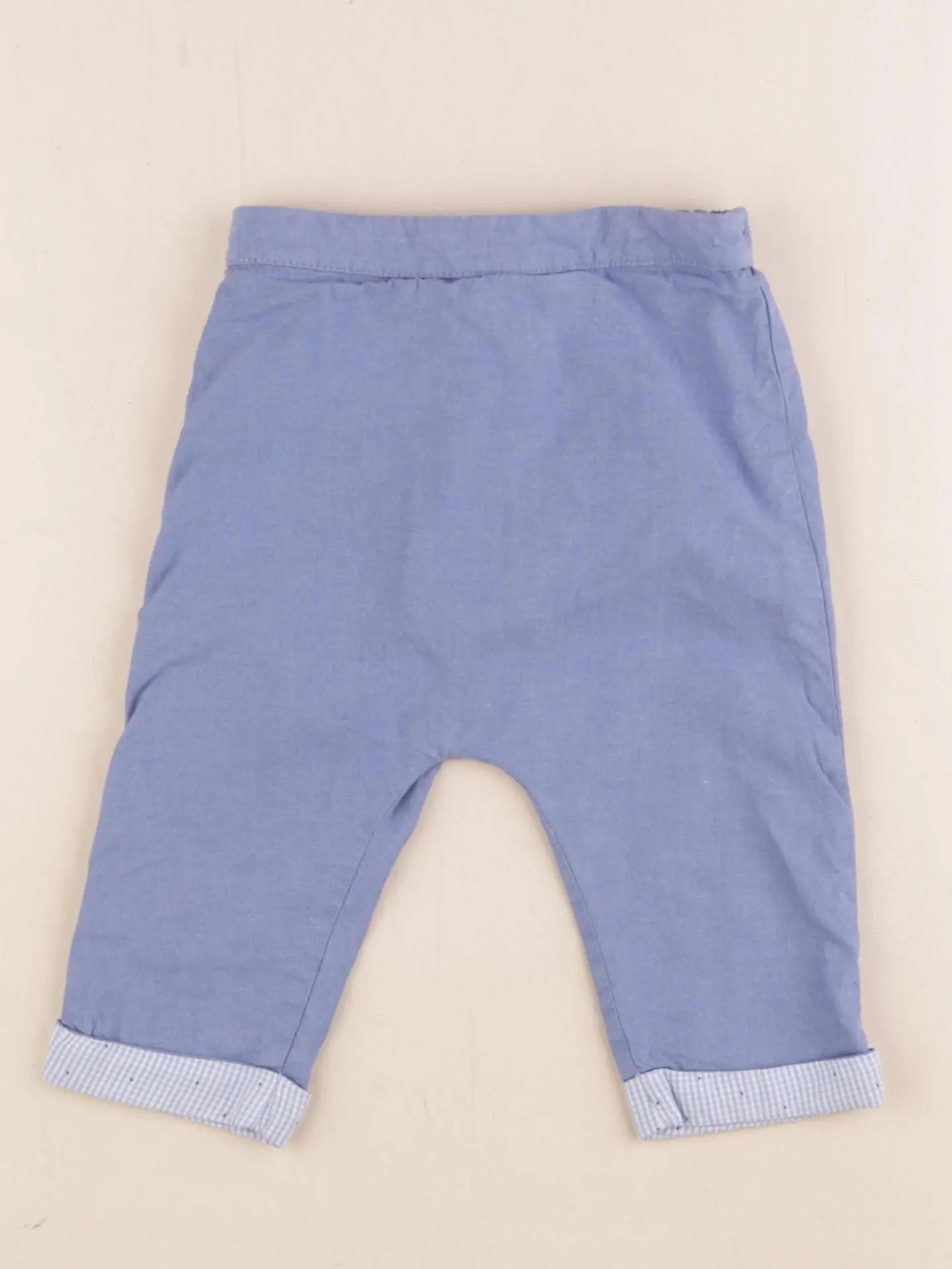 Jacadi - pantalon bleu - 12 mois