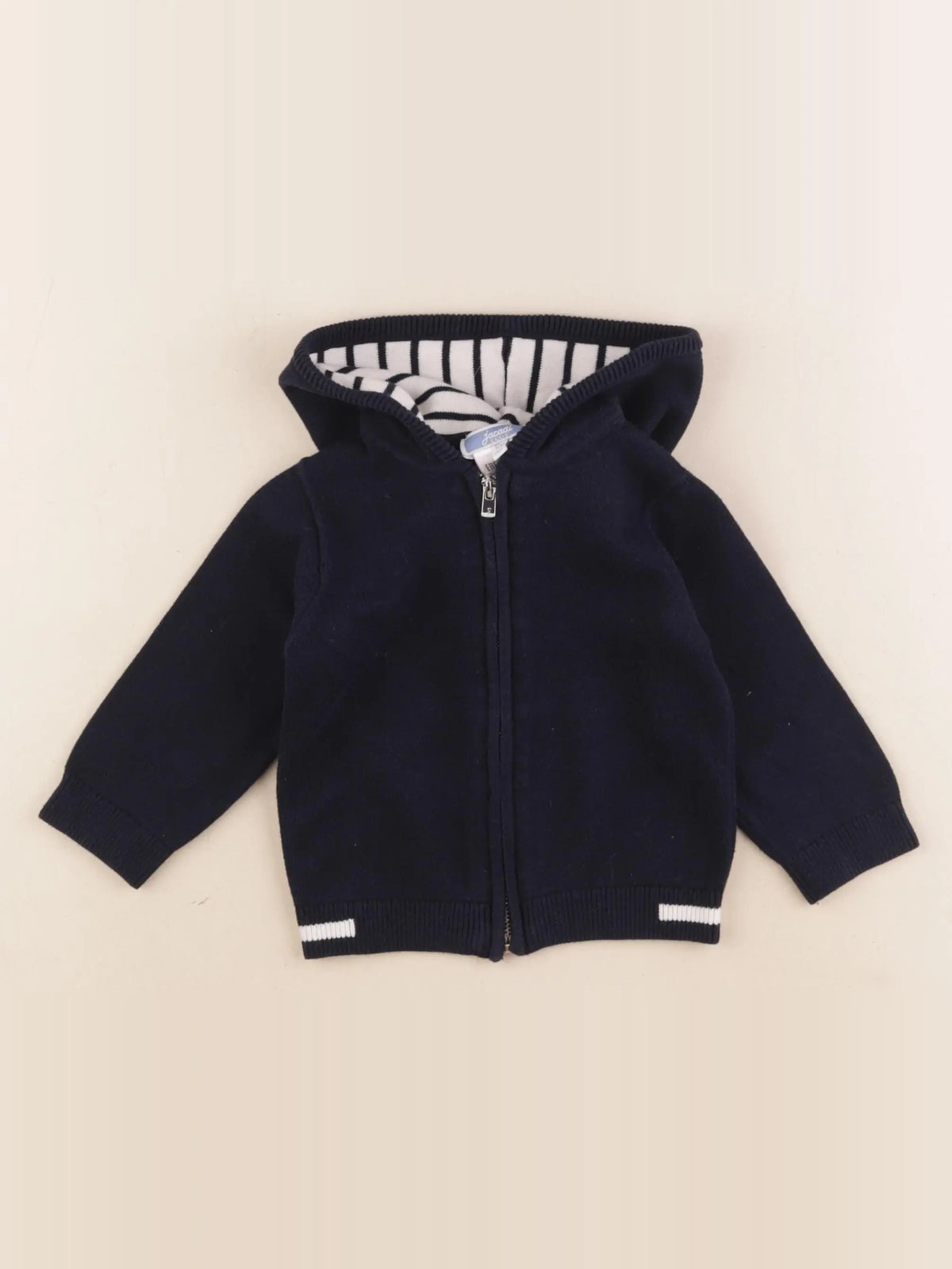 Jacadi - gilet bleu - 1 an
