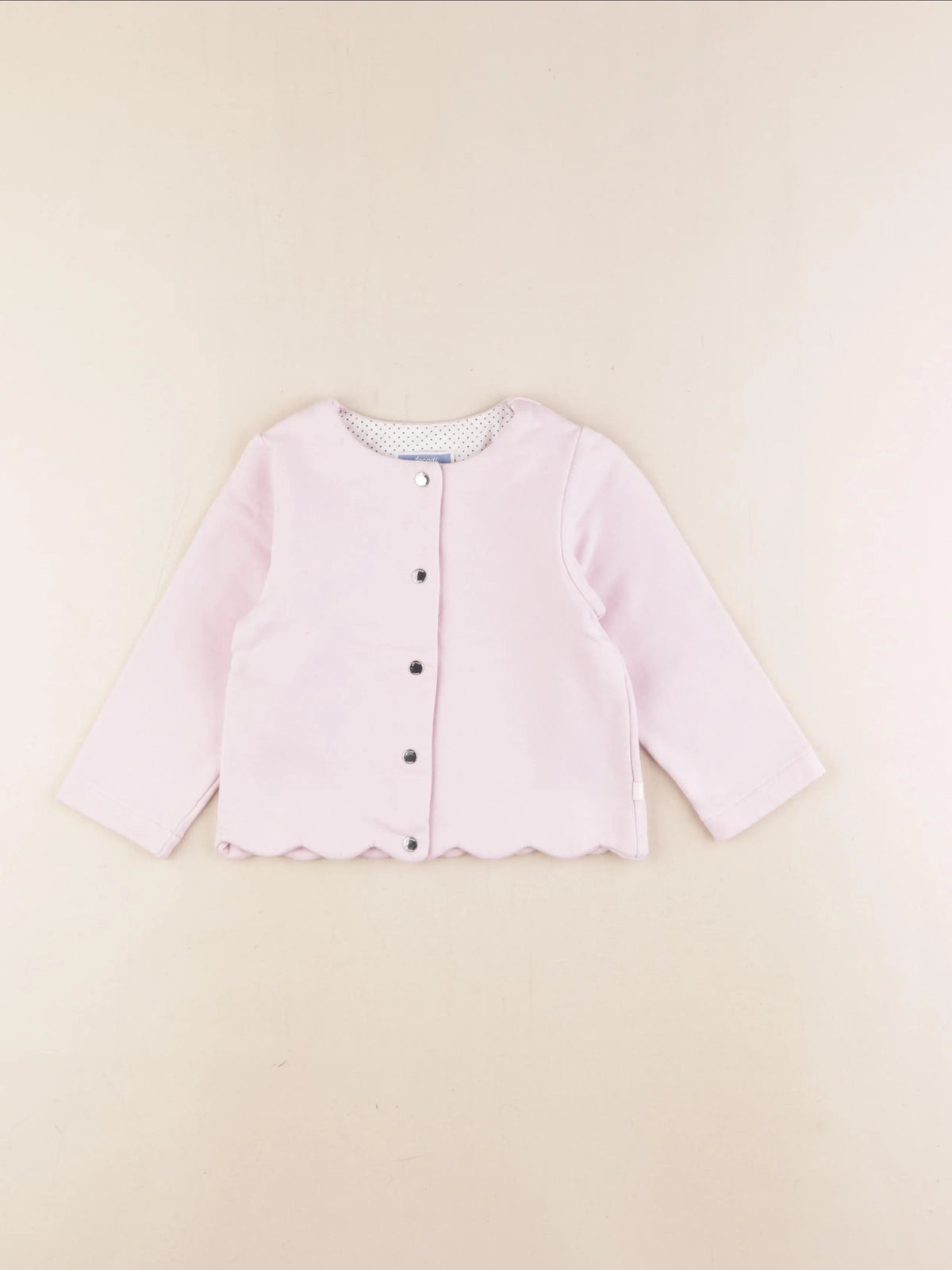 Jacadi - sweat rose - 24 mois