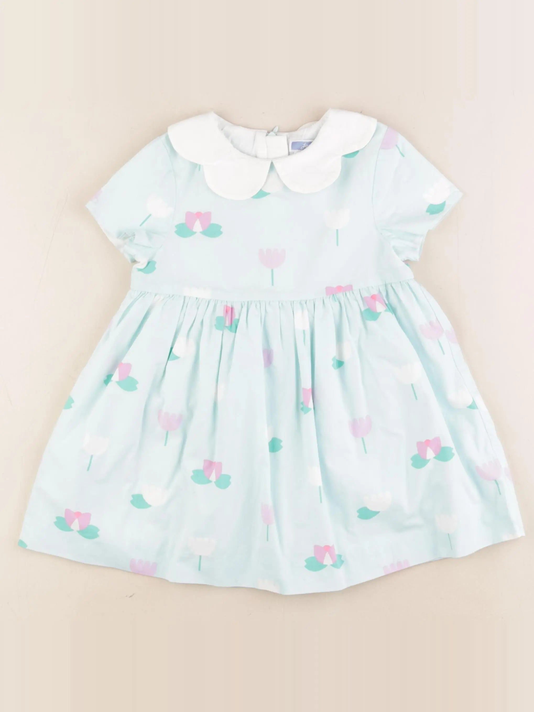 Jacadi - robe bleu - 24 mois