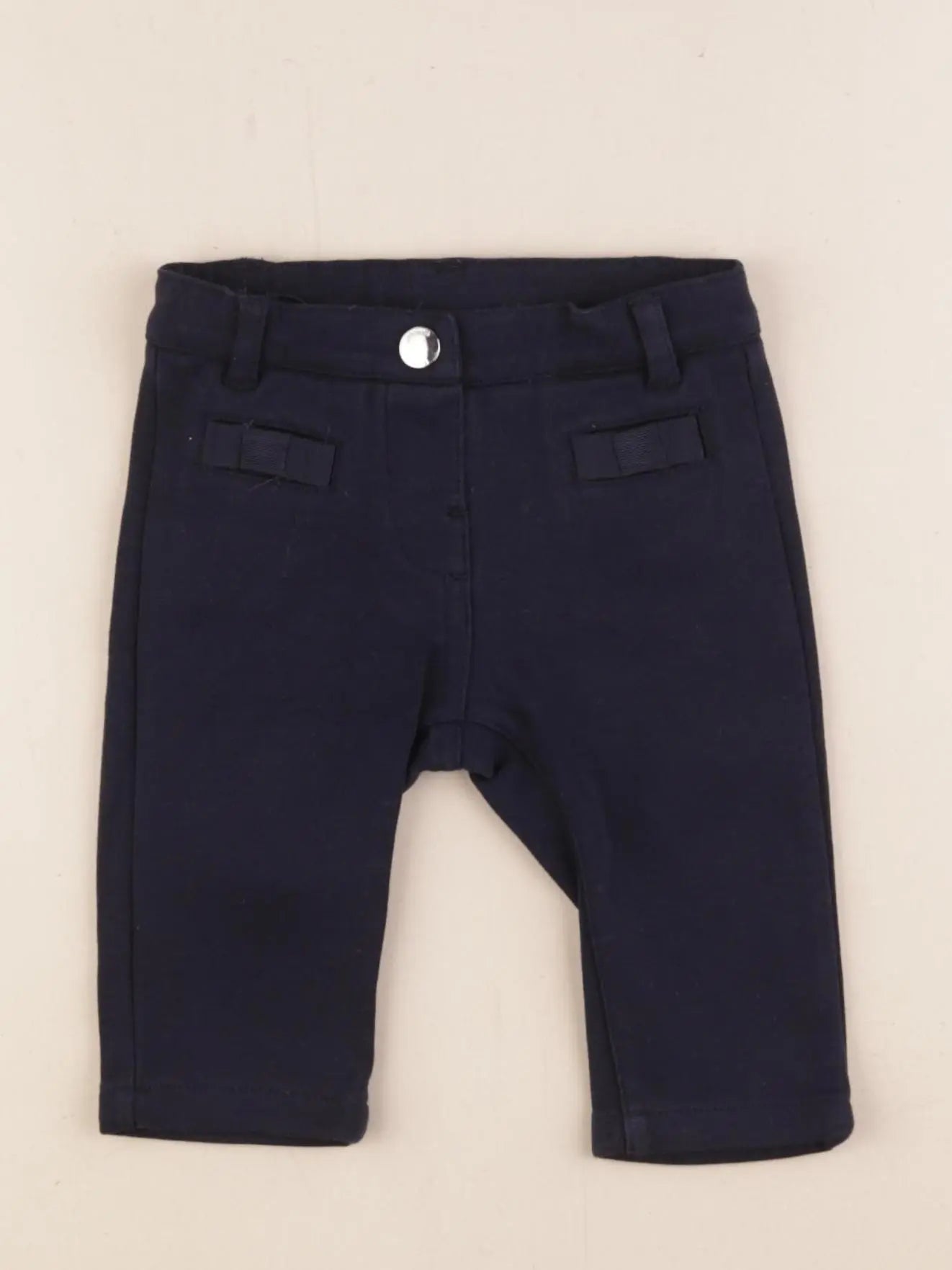 Jacadi - pantalon bleu - 6 mois