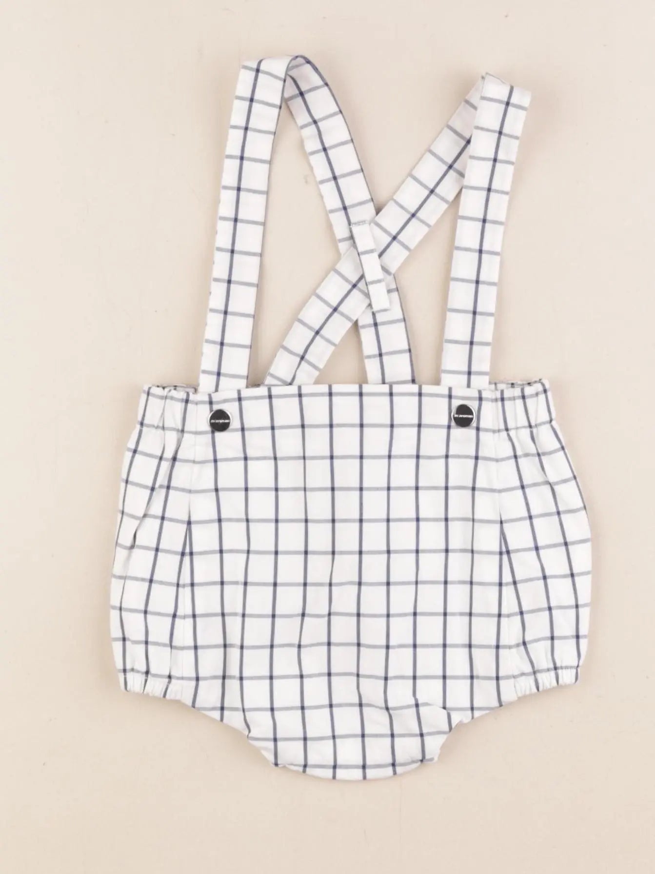 Jacadi - bloomer bleu, blanc - 6 mois