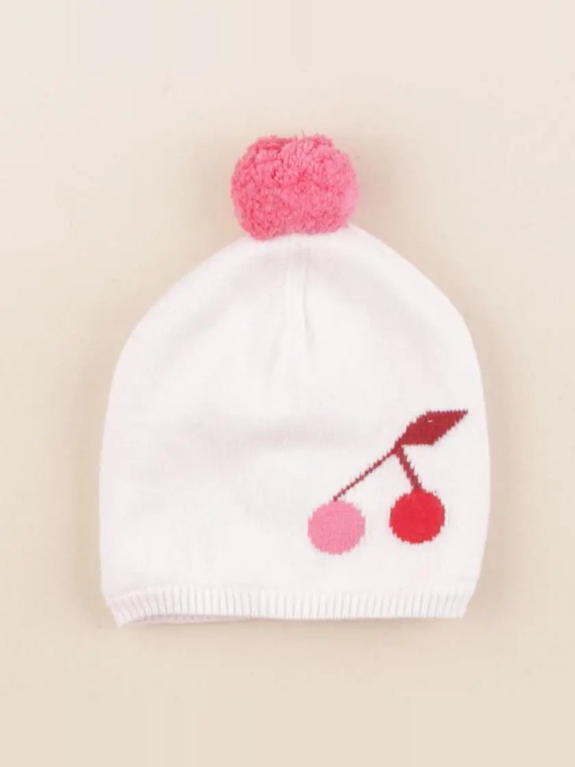 Jacadi - bonnet rose - 3 mois