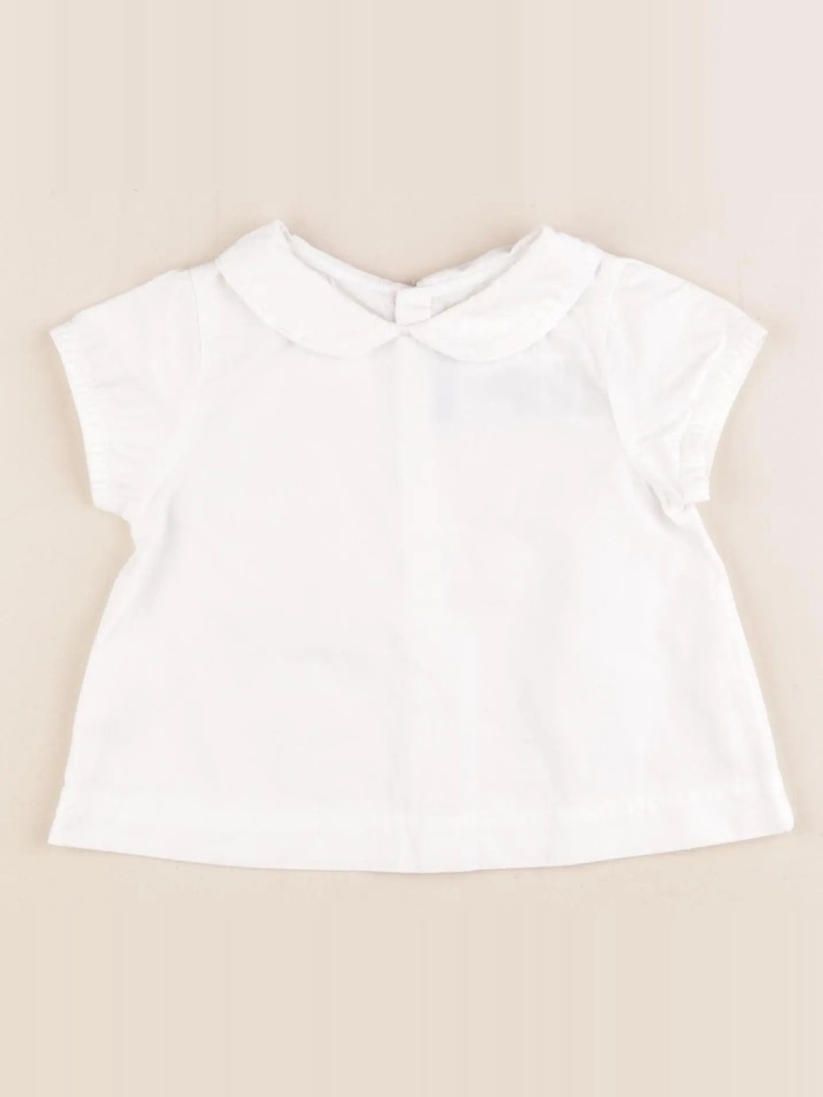 Jacadi - blouse blanc - 12 mois