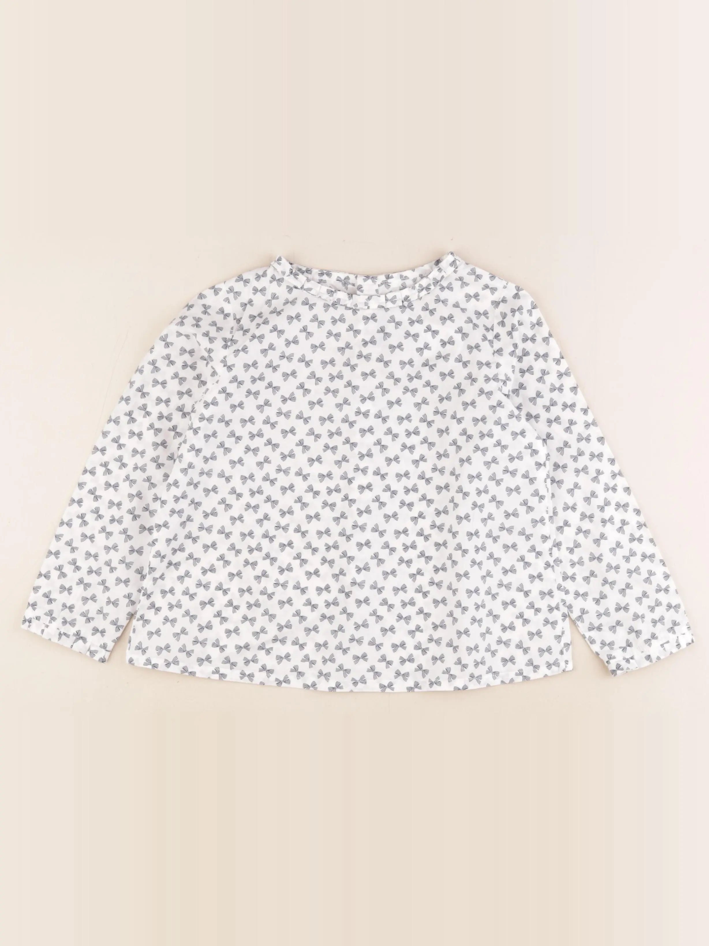 Jacadi - blouse bleu - 4 ans