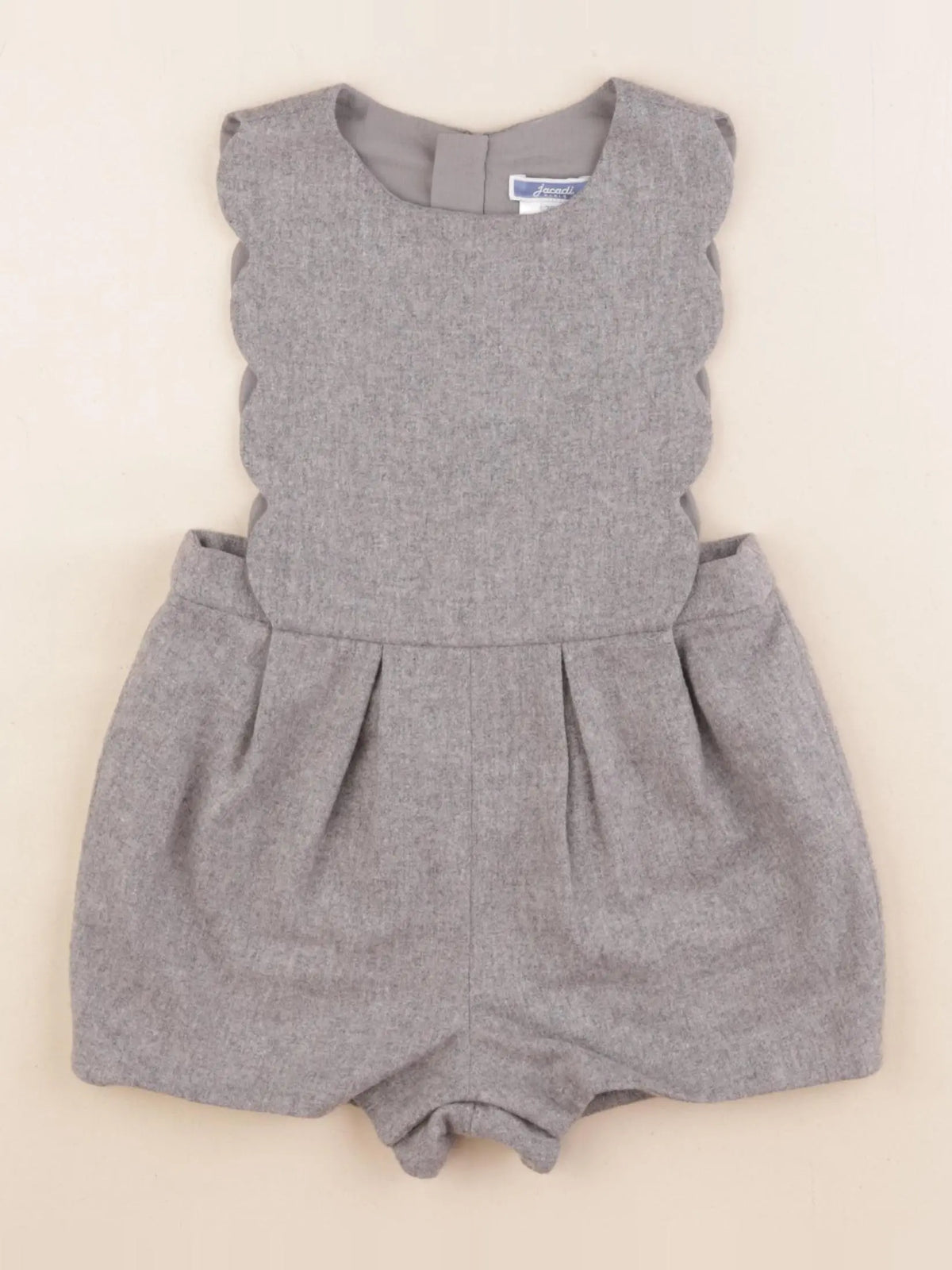 Jacadi - combinaison doublé gris - 36 mois