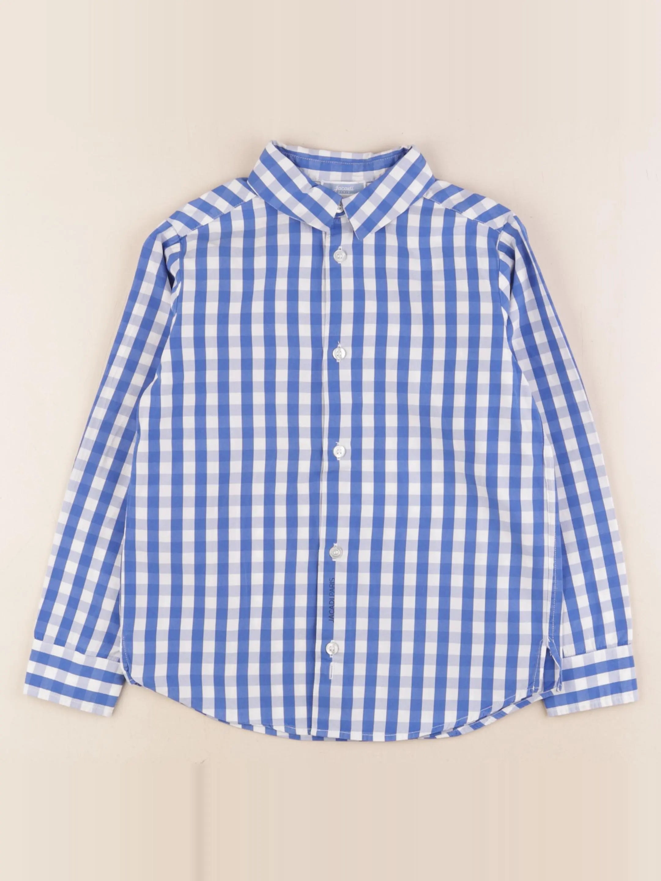 Jacadi - chemise bleu - 8 ans