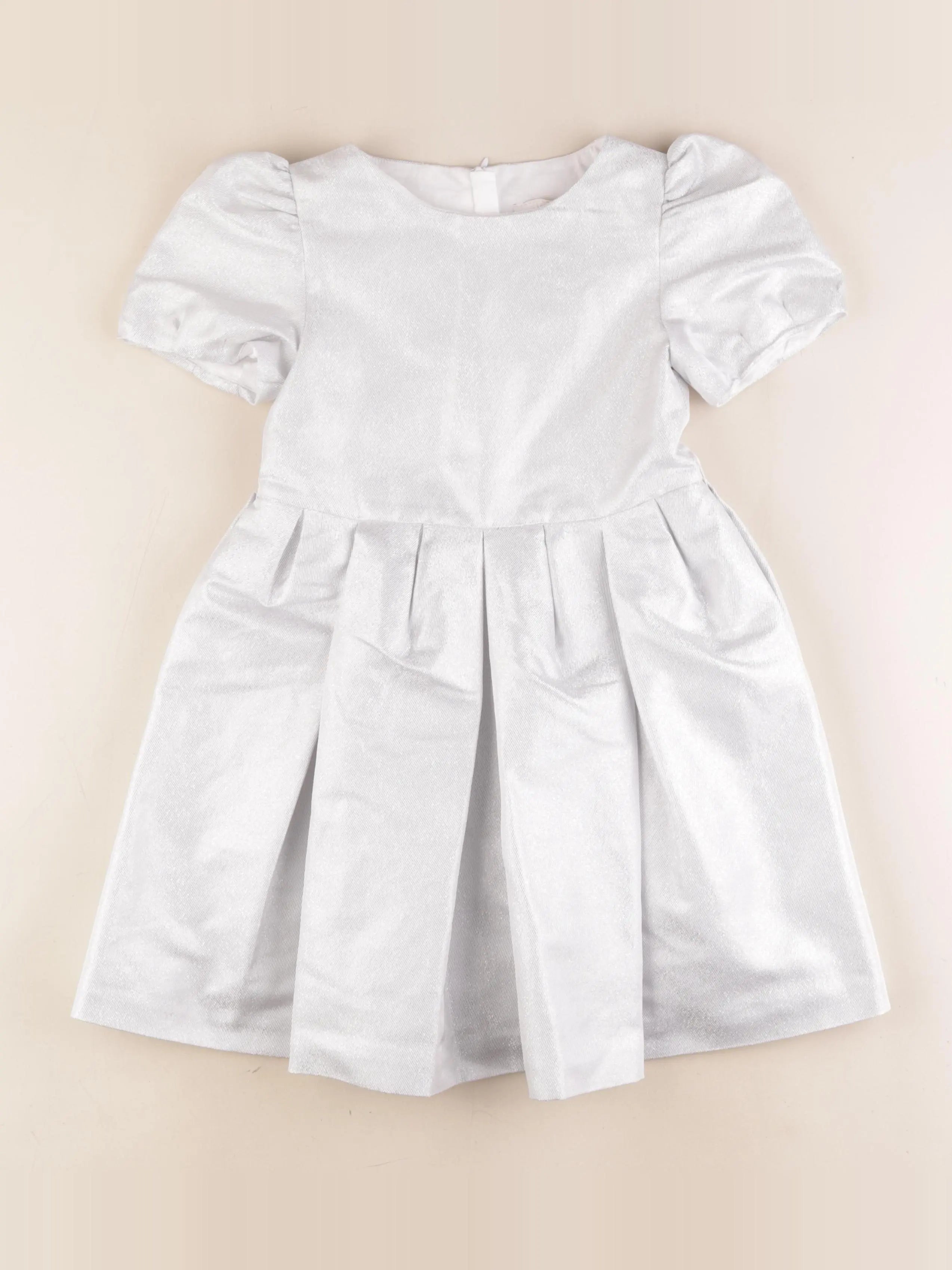 Jacadi - robe gris, argent - 6 ans