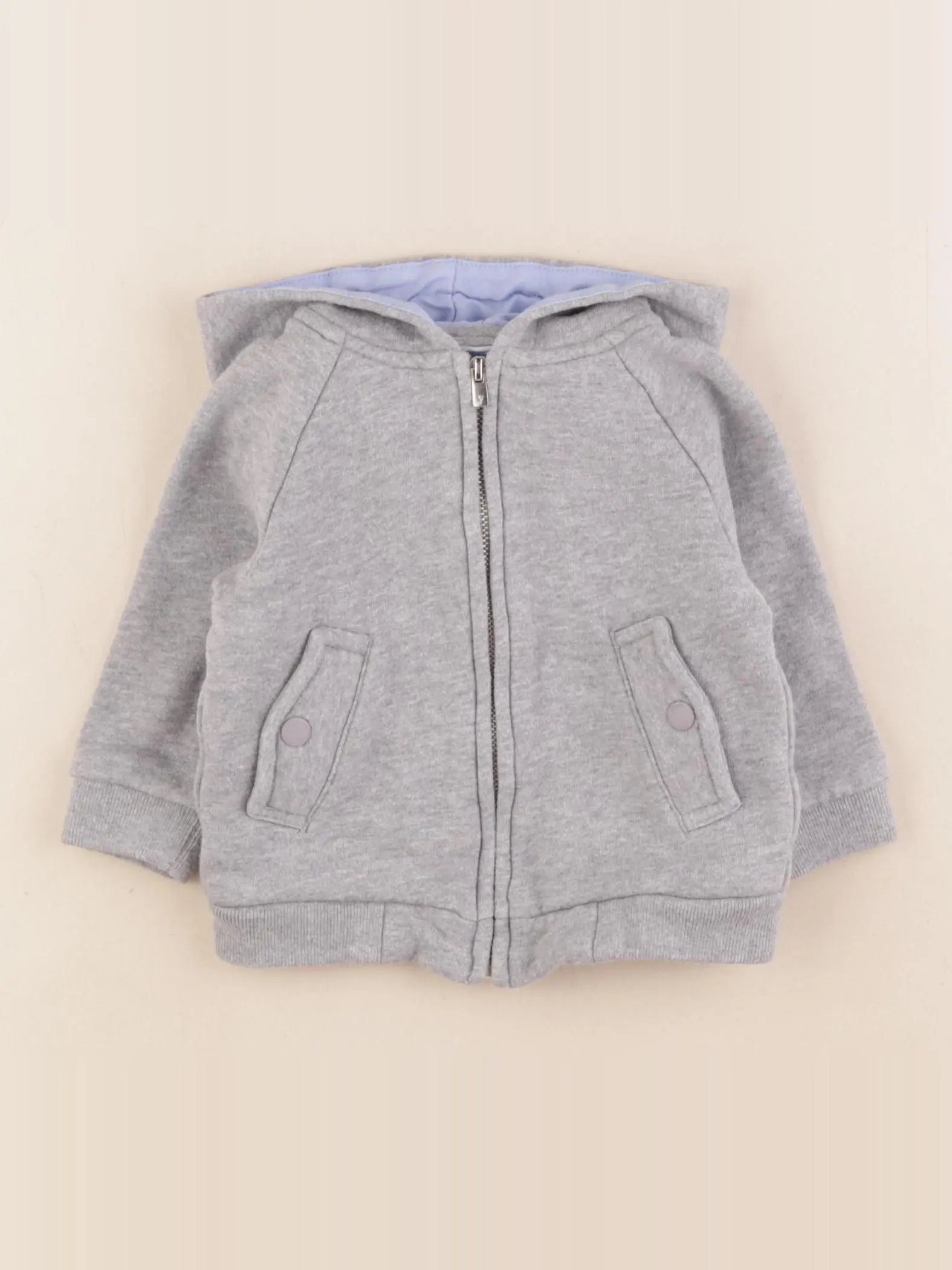Jacadi - sweat gris - 12 mois