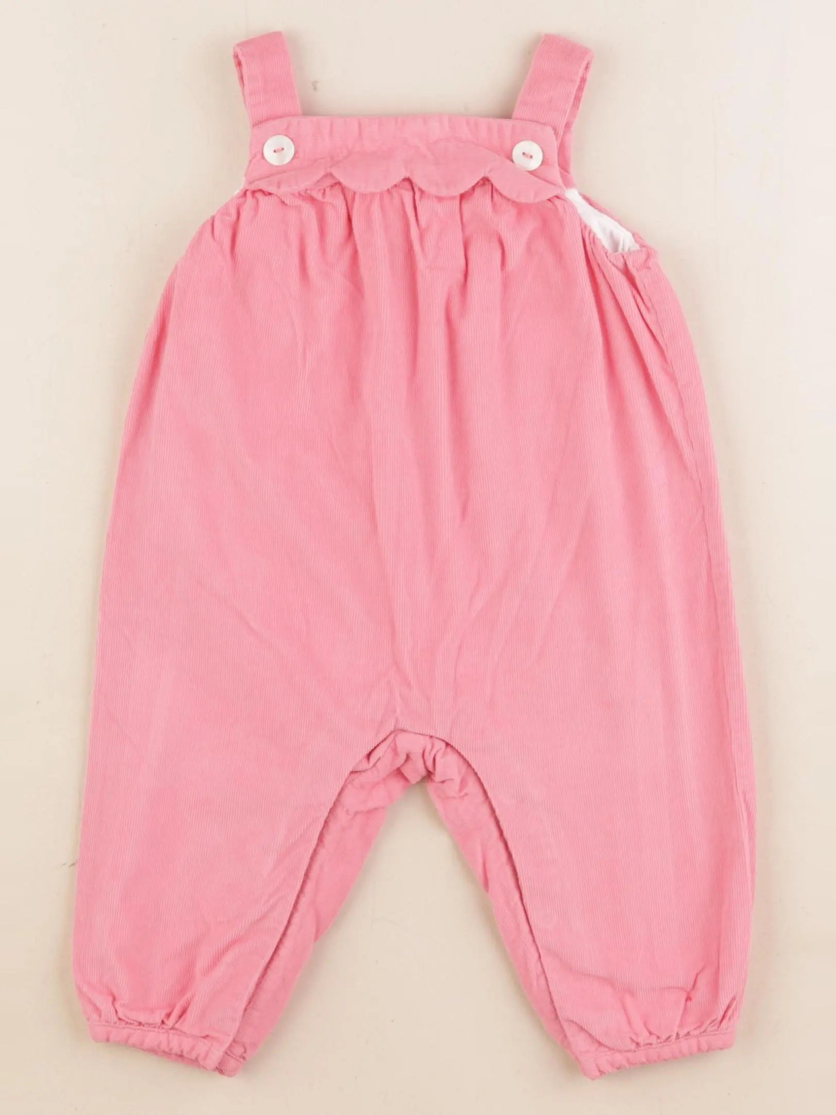 Jacadi - salopette rose - 6 mois