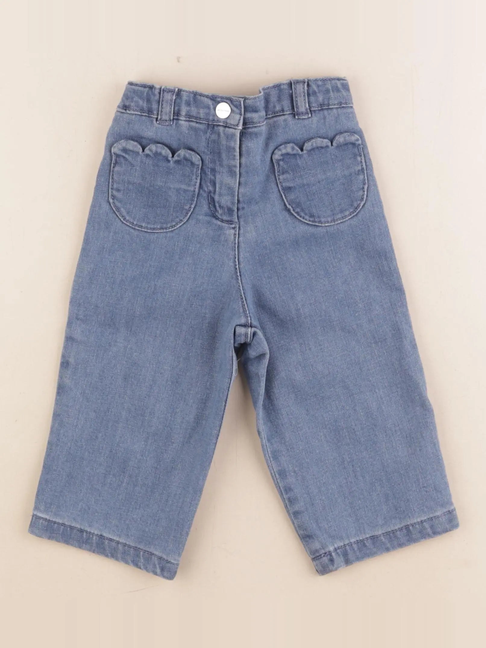 Jacadi - jean bleu - 12 mois