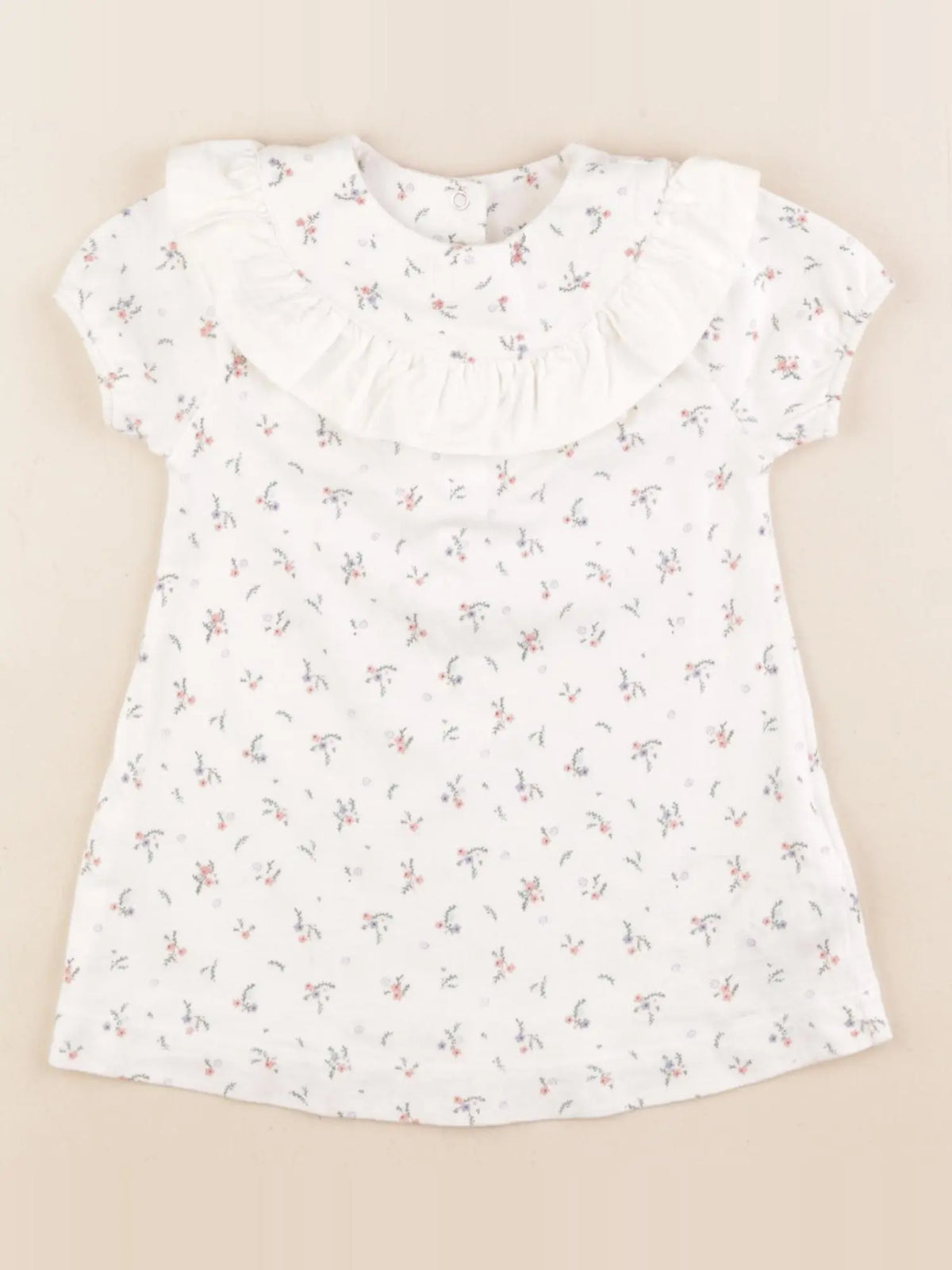 Cyrillus - robe blanc - 6 mois