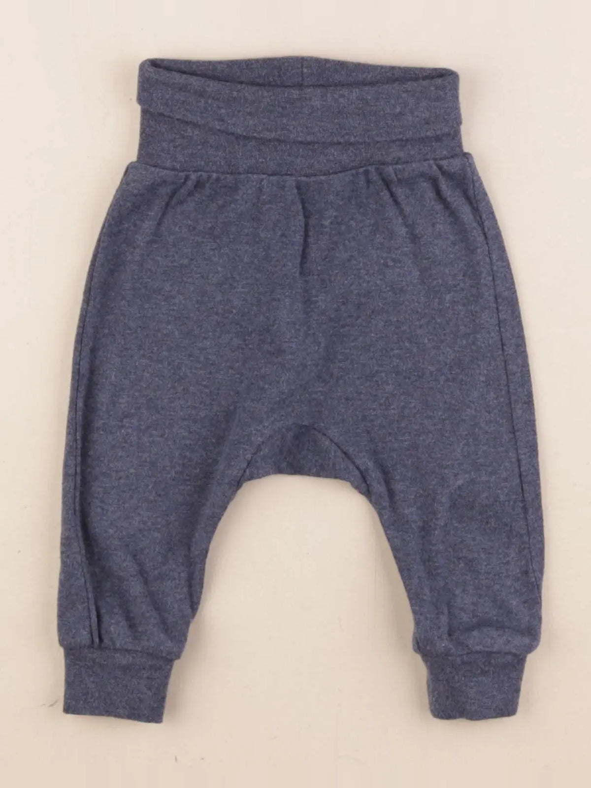 H&M - sarouel bleu - 2/4 mois