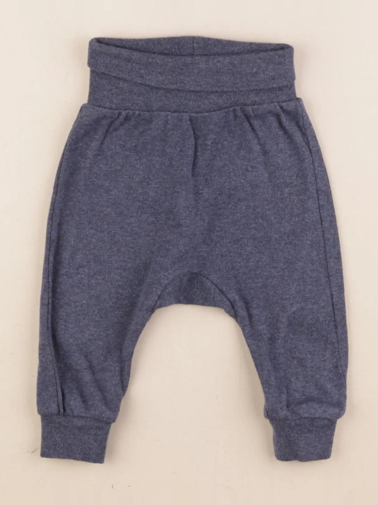 H&M - sarouel bleu - 2/4 mois
