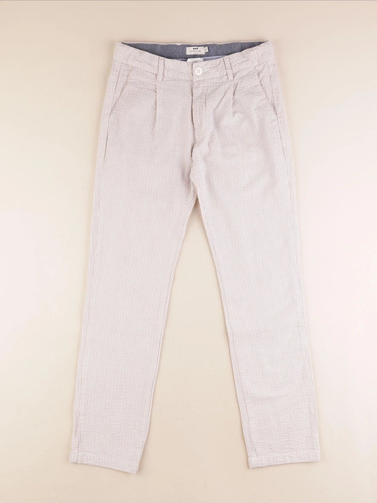Cyrillus - pantalon beige - 12 ans