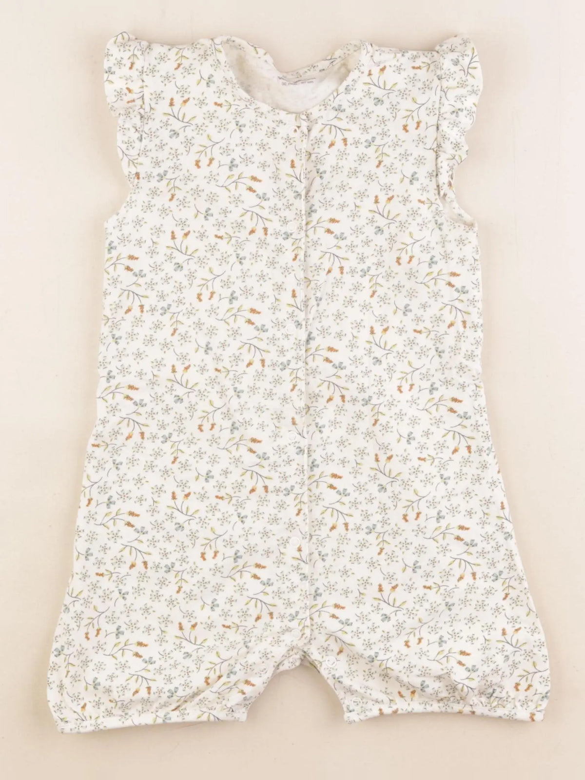 Vertbaudet - combinaison beige - 36 mois