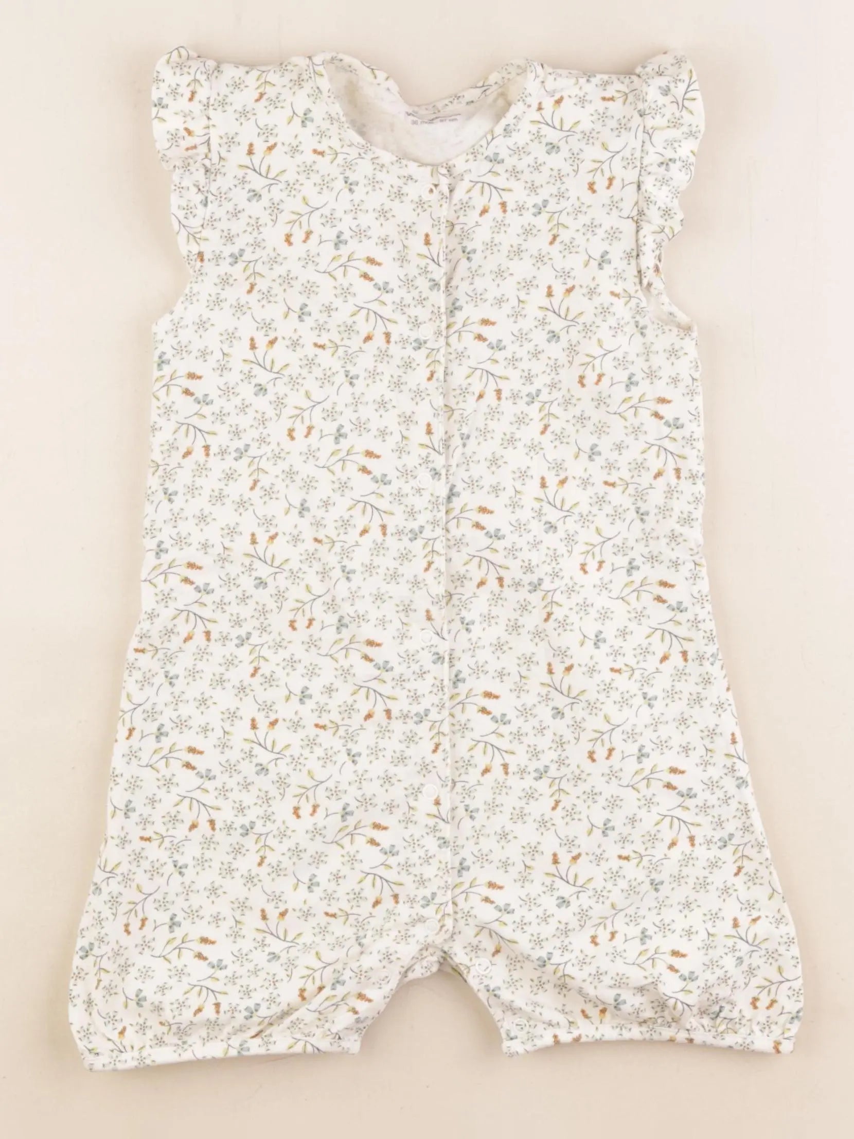 Vertbaudet - combinaison beige - 36 mois
