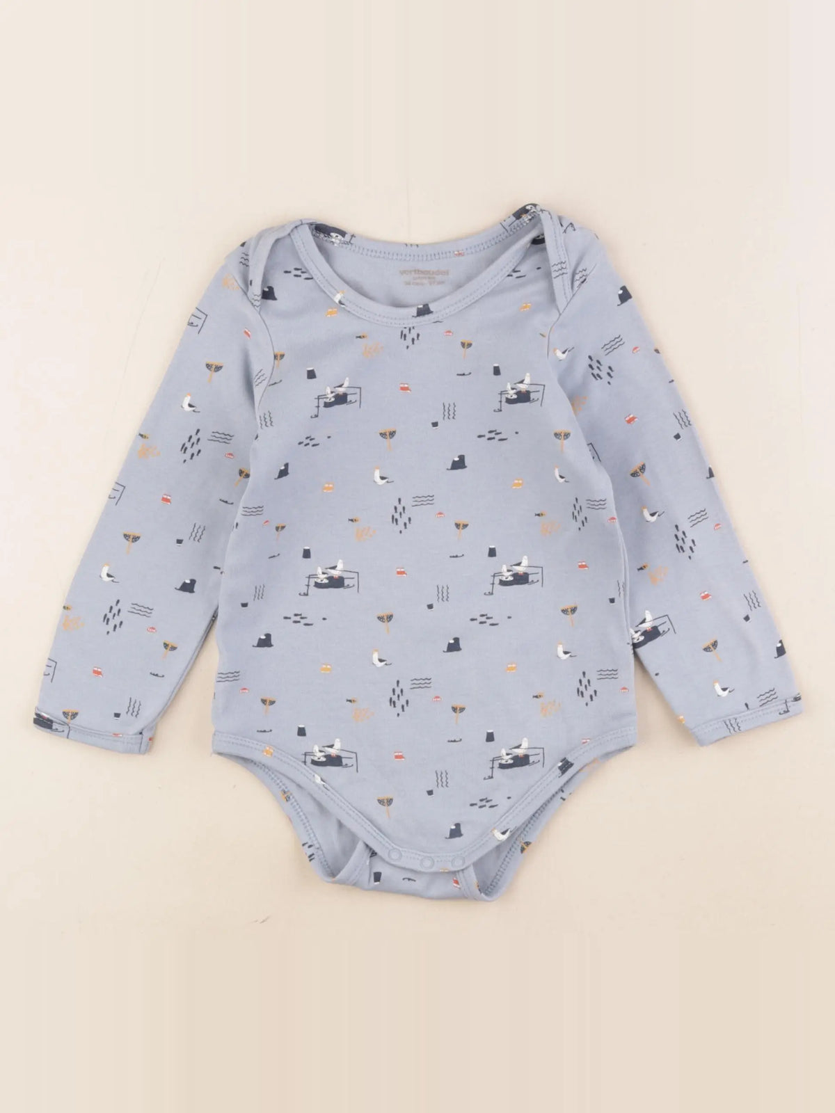 Vertbaudet - body bleu - 36 mois