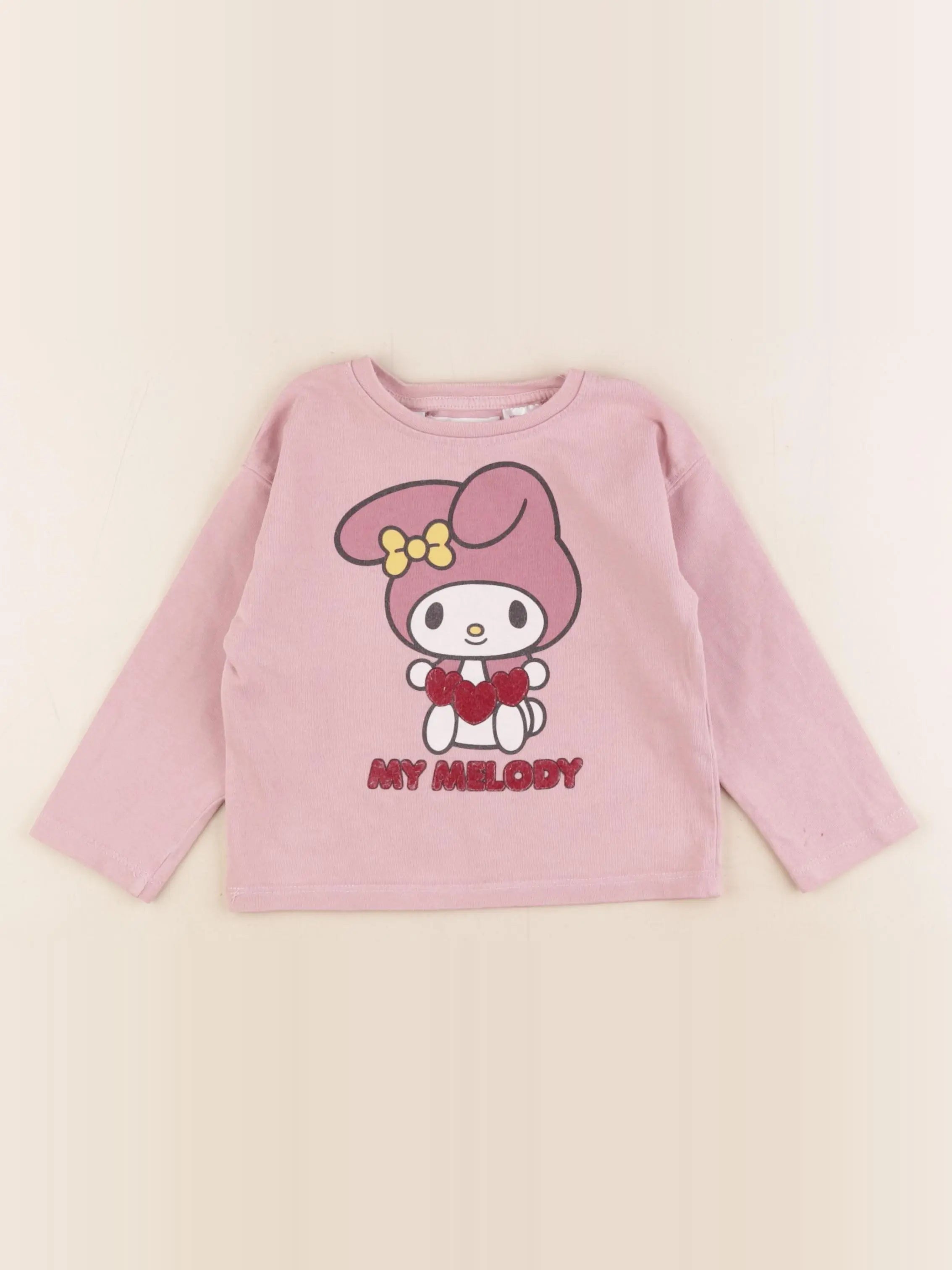 Zara - tee-shirt rose - 2 ans
